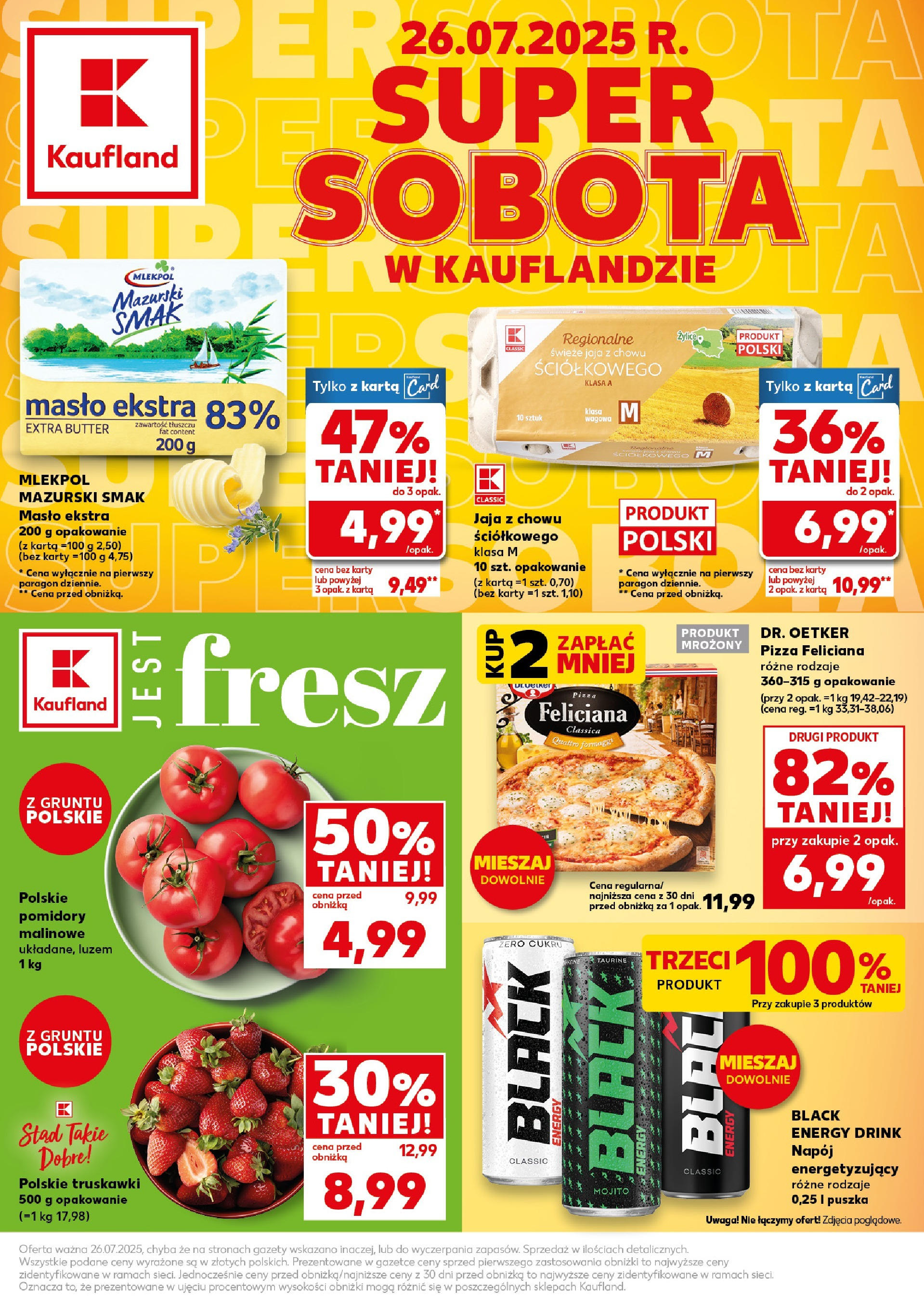 KAUFLAND gazetka promocyjna 26.07.2025 - Promocje - Numer strony 1