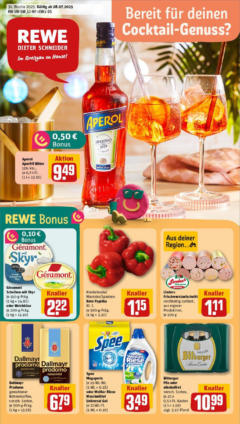 Rewe prospekt Schallstadt	 gültig ab dem 27.07.2025