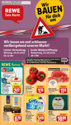 Rewe prospekt Kehl/Goldscheuer	 gültig ab dem 27.07.2025
