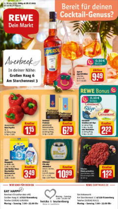 Rewe prospekt Kranenburg	 gültig ab dem 27.07.2025