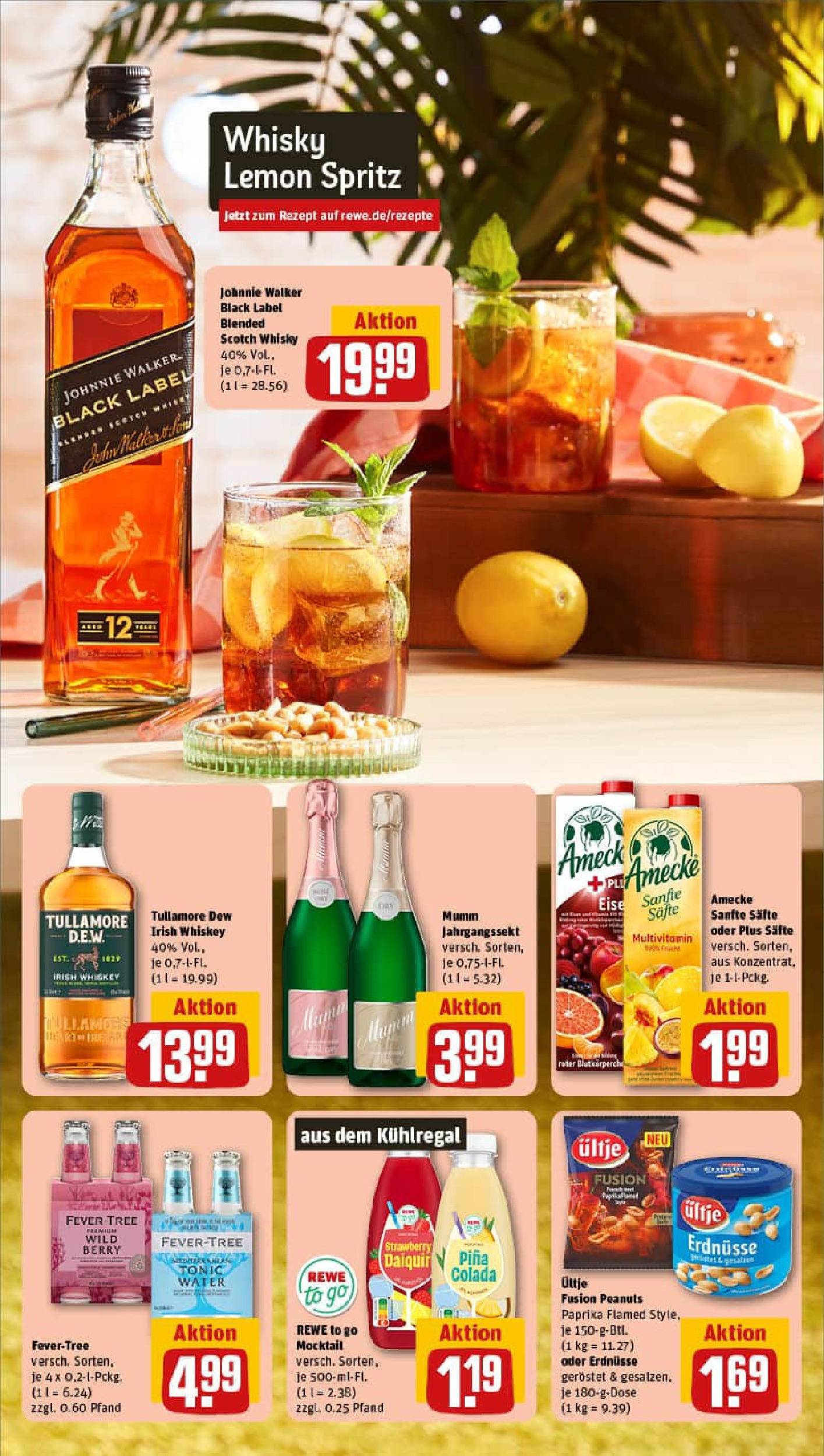 REWE Prospekt ab 27.07.2025 zum Blättern » Angebote | Seite: 5 | Produkte: Whisky, Erdnüsse, Whiskey, Johnnie walker REWE Prospekt ab 27.07.2025 zum Blättern » Angebote | Seite: 5 | Produkte: Whisky, Erdnüsse, Whiskey, Johnnie walker