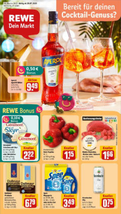 Rewe prospekt Riedering	 gültig ab dem 27.07.2025