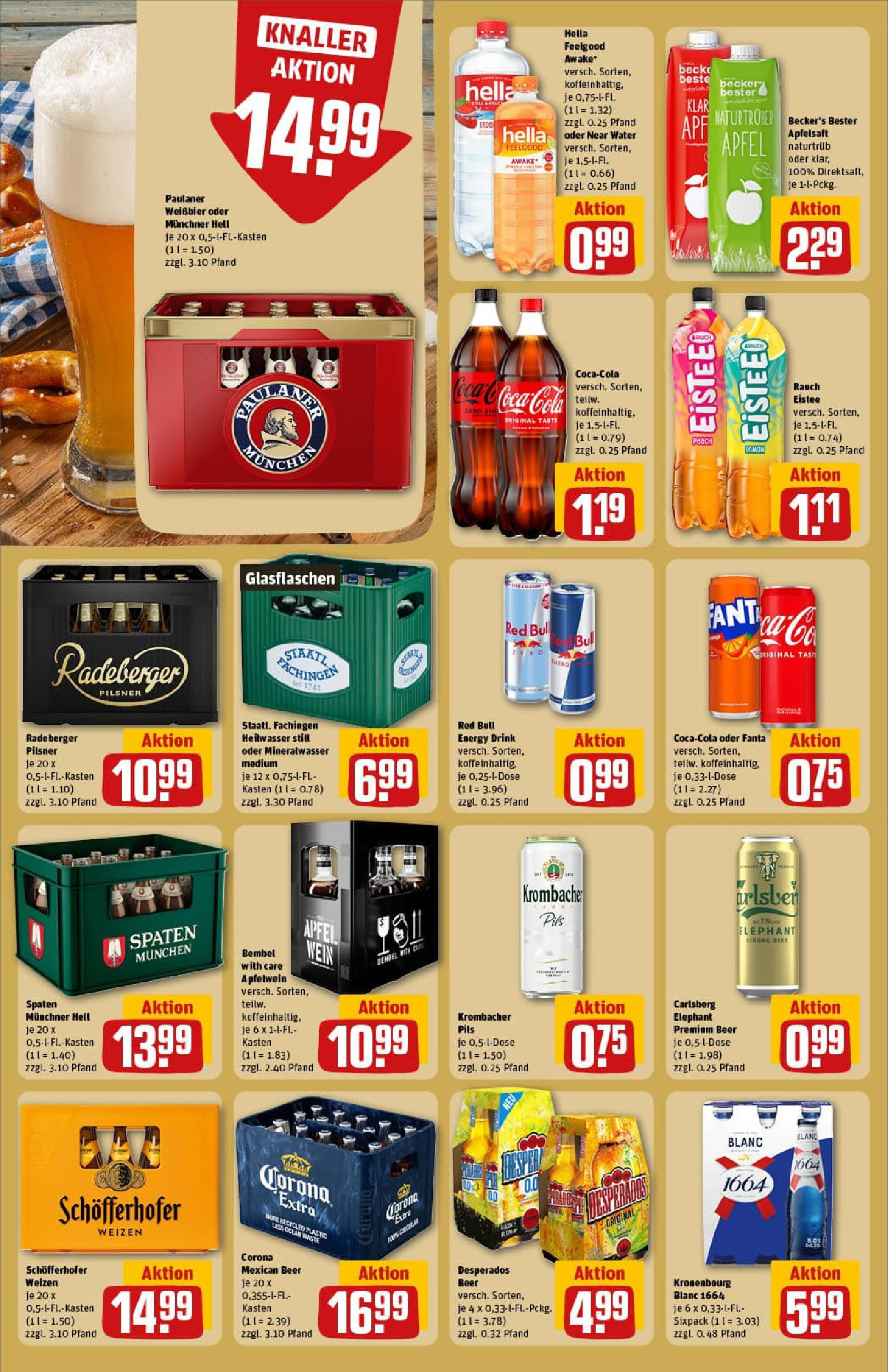 REWE Prospekt ab 27.07.2025 zum Blättern » Angebote | Seite: 20 | Produkte: Cola, Pils, Mineralwasser, Wein REWE Prospekt ab 27.07.2025 zum Blättern » Angebote | Seite: 20 | Produkte: Cola, Pils, Mineralwasser, Wein