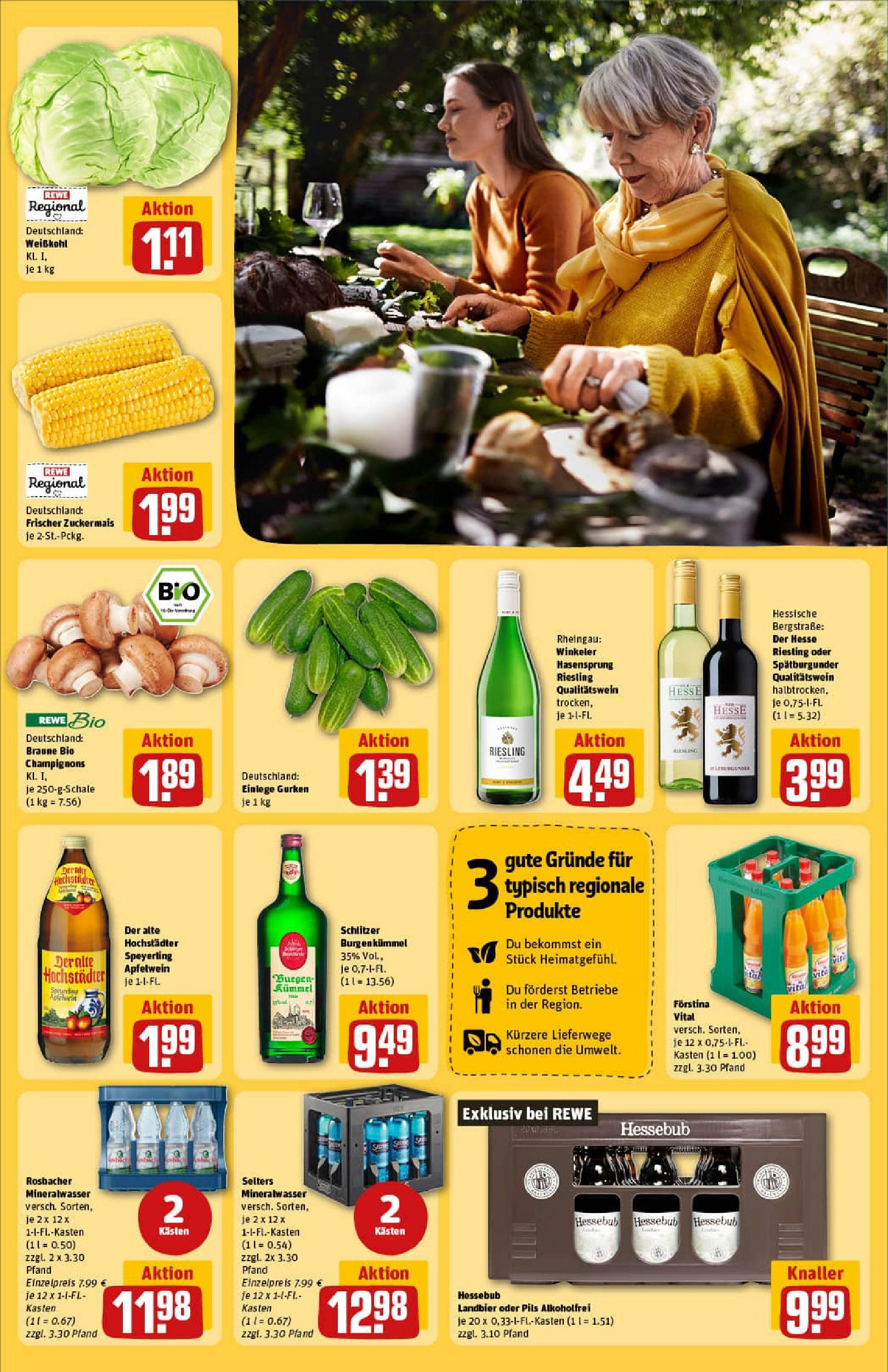 REWE Prospekt ab 27.07.2025 zum Blättern » Angebote | Seite: 25 | Produkte: Pils, Apple, Champignons, Gurken REWE Prospekt ab 27.07.2025 zum Blättern » Angebote | Seite: 25 | Produkte: Pils, Apple, Champignons, Gurken