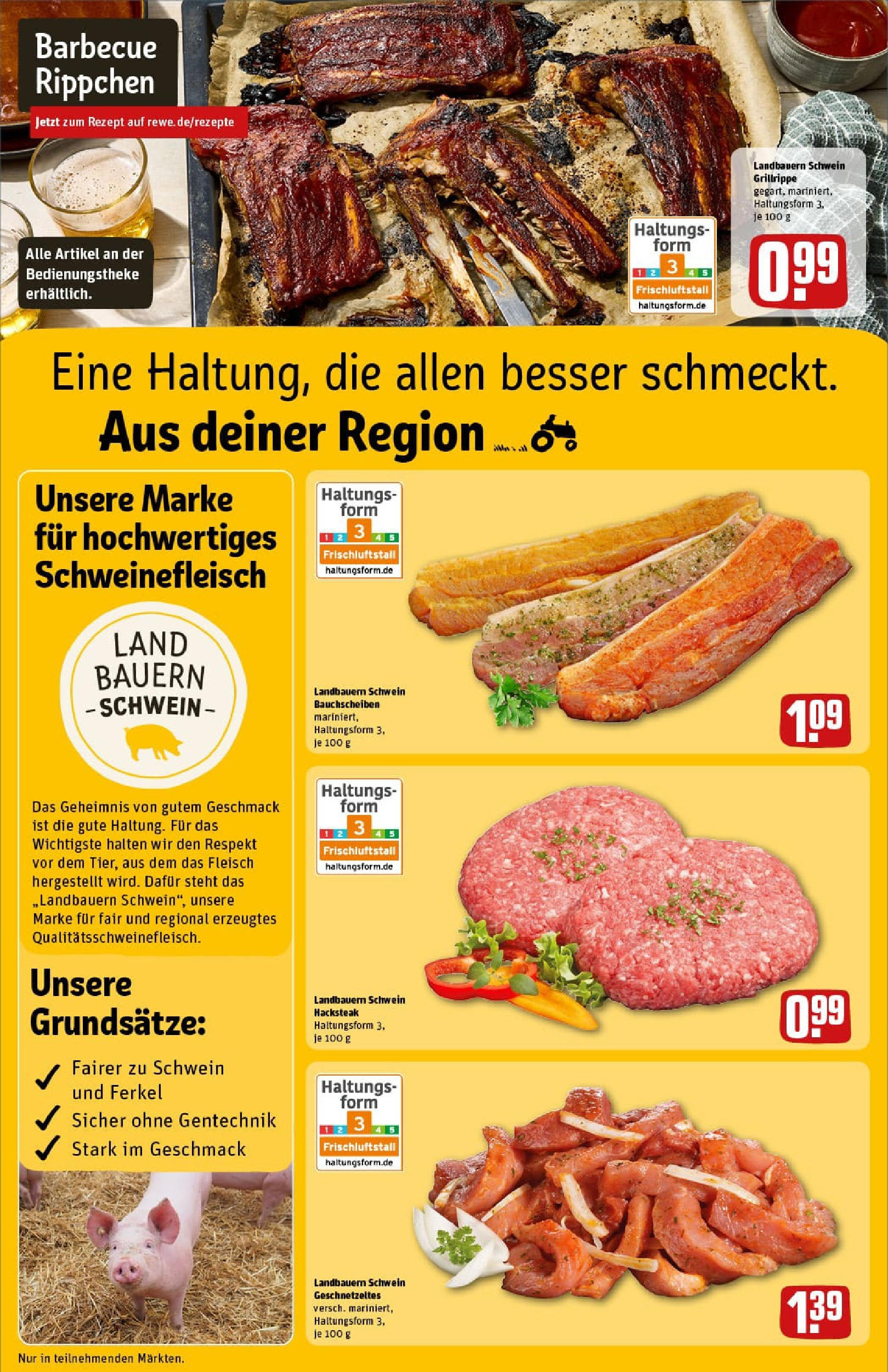 REWE Prospekt ab 27.07.2025 zum Blättern » Angebote | Seite: 14 | Produkte: Grill, Schweinefleisch, Steak, Fleisch REWE Prospekt ab 27.07.2025 zum Blättern » Angebote | Seite: 14 | Produkte: Grill, Schweinefleisch, Steak, Fleisch