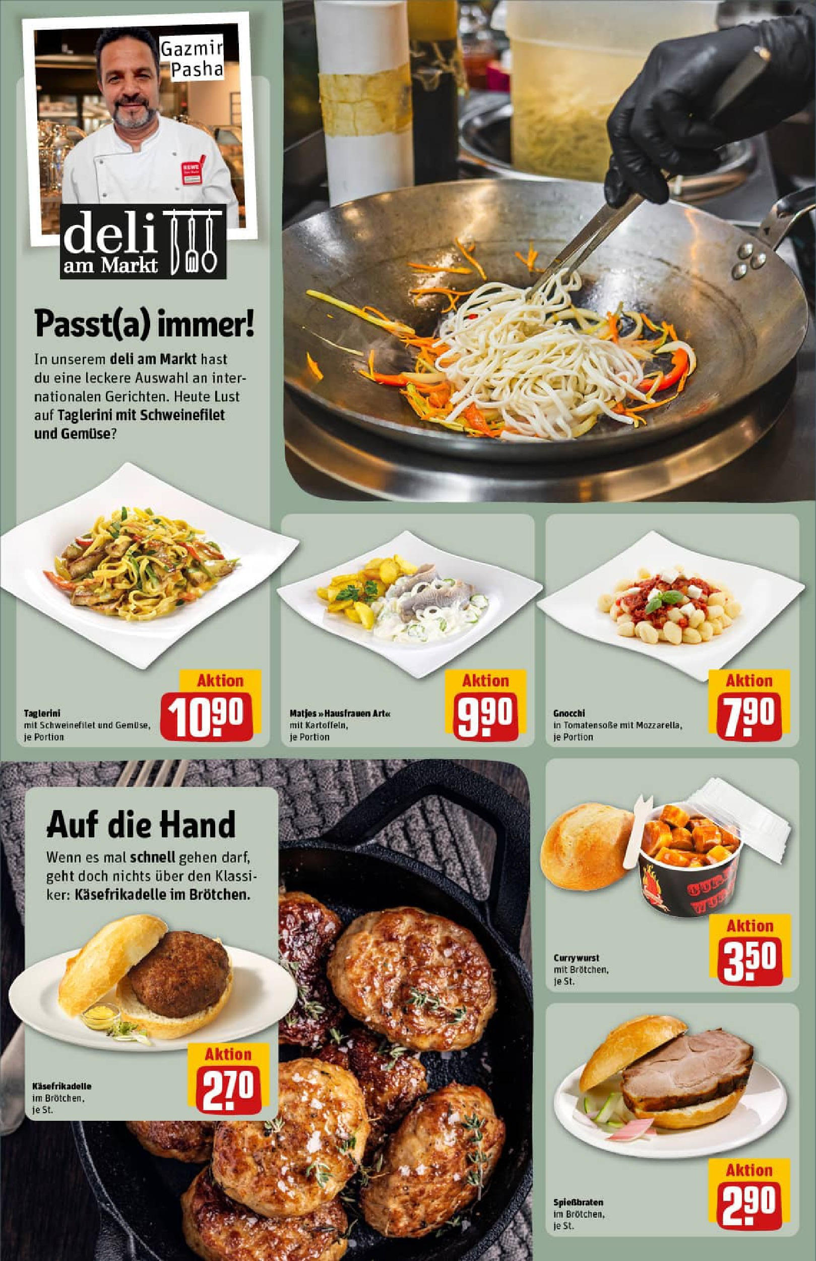 REWE Prospekt ab 27.07.2025 zum Blättern » Angebote | Seite: 17 | Produkte: Schweinefilet, Gemüse REWE Prospekt ab 27.07.2025 zum Blättern » Angebote | Seite: 17 | Produkte: Schweinefilet, Gemüse