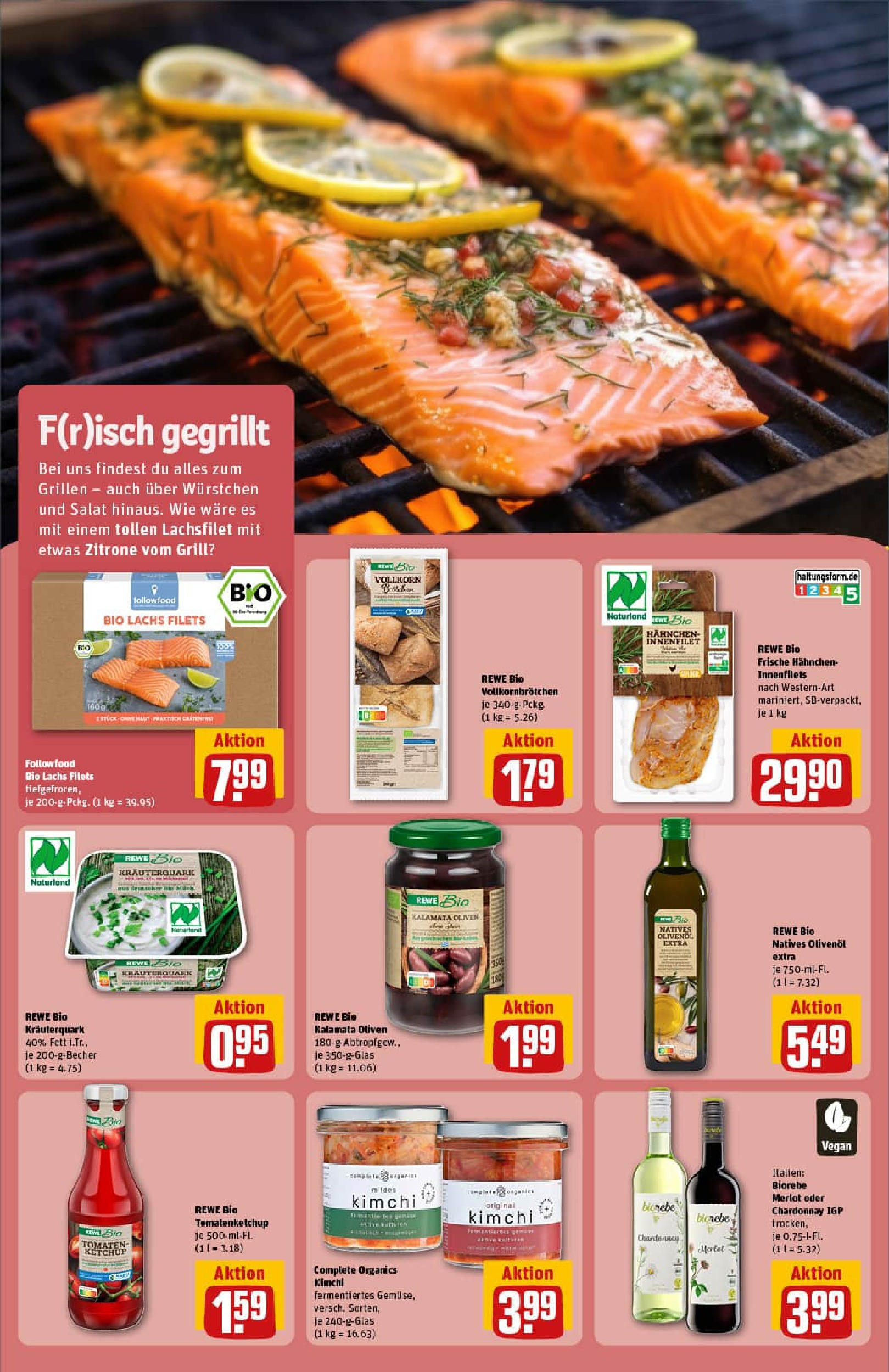 REWE Prospekt ab 27.07.2025 zum Blättern » Angebote | Seite: 18 | Produkte: Grill, Hahnchen, Ketchup, Salat REWE Prospekt ab 27.07.2025 zum Blättern » Angebote | Seite: 18 | Produkte: Grill, Hahnchen, Ketchup, Salat