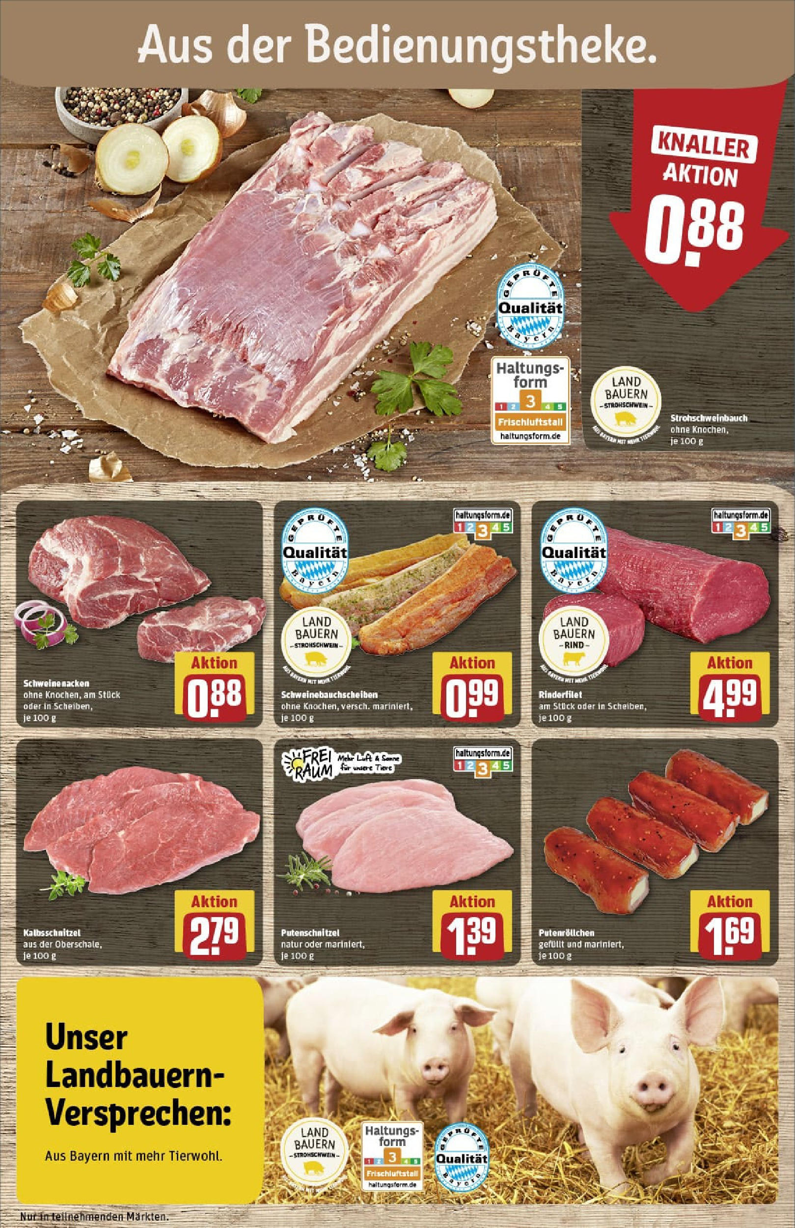 REWE Prospekt ab 27.07.2025 zum Blättern » Angebote | Seite: 12 | Produkte: Rinderfilet, Schweinenacken, Putenschnitzel REWE Prospekt ab 27.07.2025 zum Blättern » Angebote | Seite: 12 | Produkte: Rinderfilet, Schweinenacken, Putenschnitzel