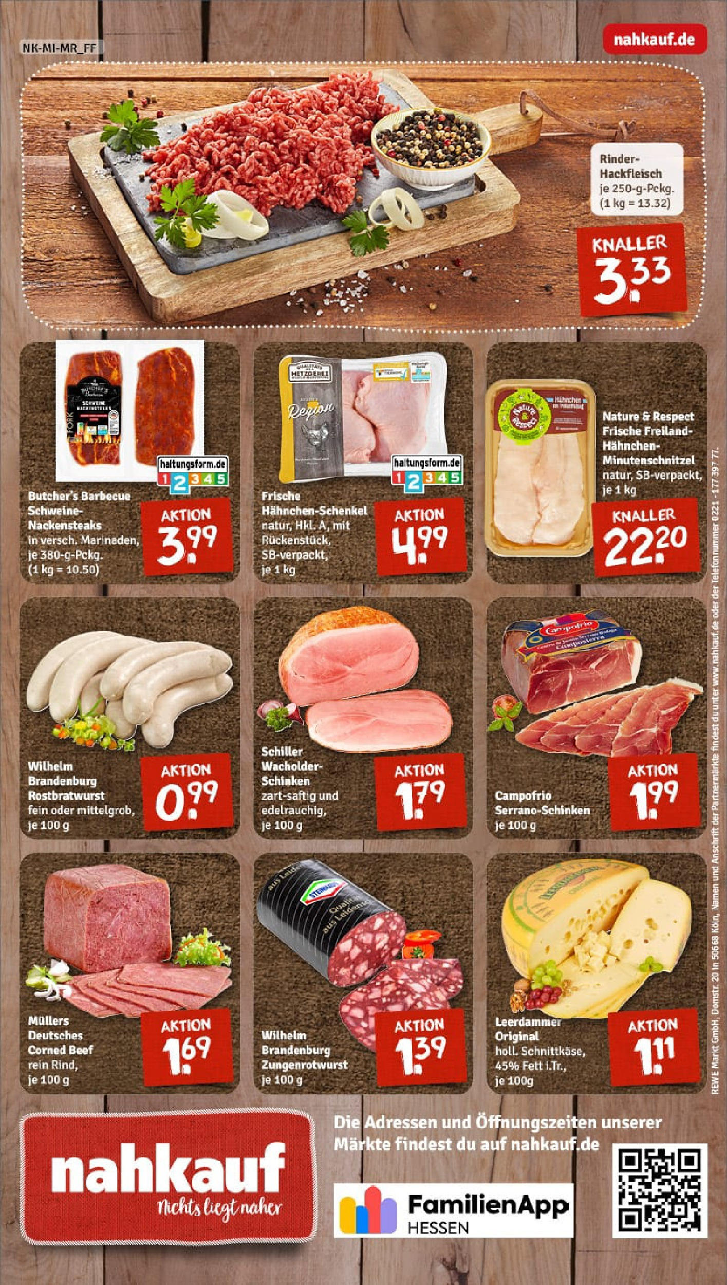 REWE Prospekt ab 27.07.2025 zum Blättern » Angebote | Seite: 12 | Produkte: Nackensteaks, Hahnchen, Leerdammer, Hackfleisch REWE Prospekt ab 27.07.2025 zum Blättern » Angebote | Seite: 12 | Produkte: Nackensteaks, Hahnchen, Leerdammer, Hackfleisch
