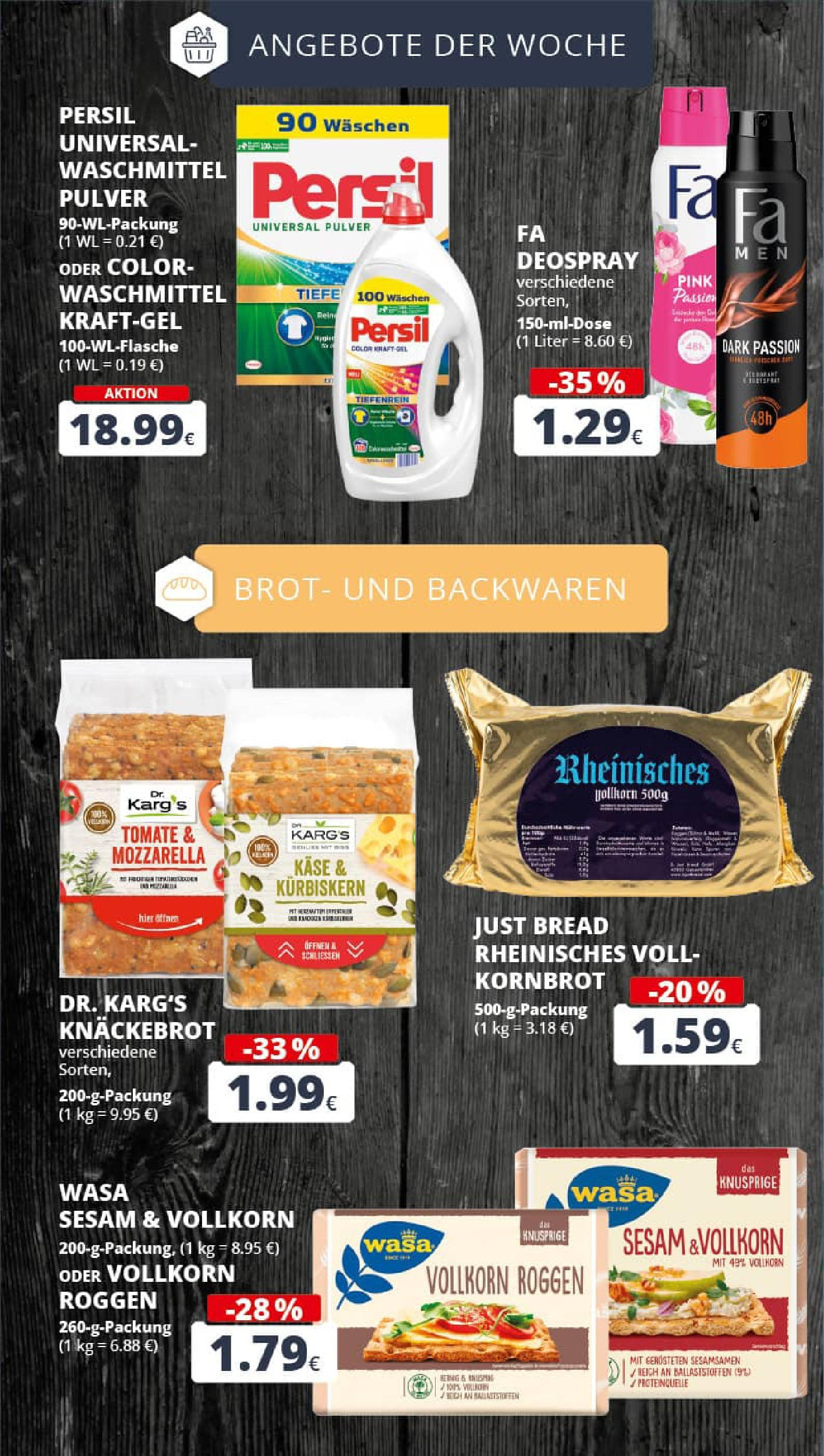 REWE Prospekt ab 27.07.2025 zum Blättern » Angebote | Seite: 6 | Produkte: Käse, Deodorant, Deospray, Persil REWE Prospekt ab 27.07.2025 zum Blättern » Angebote | Seite: 6 | Produkte: Käse, Deodorant, Deospray, Persil