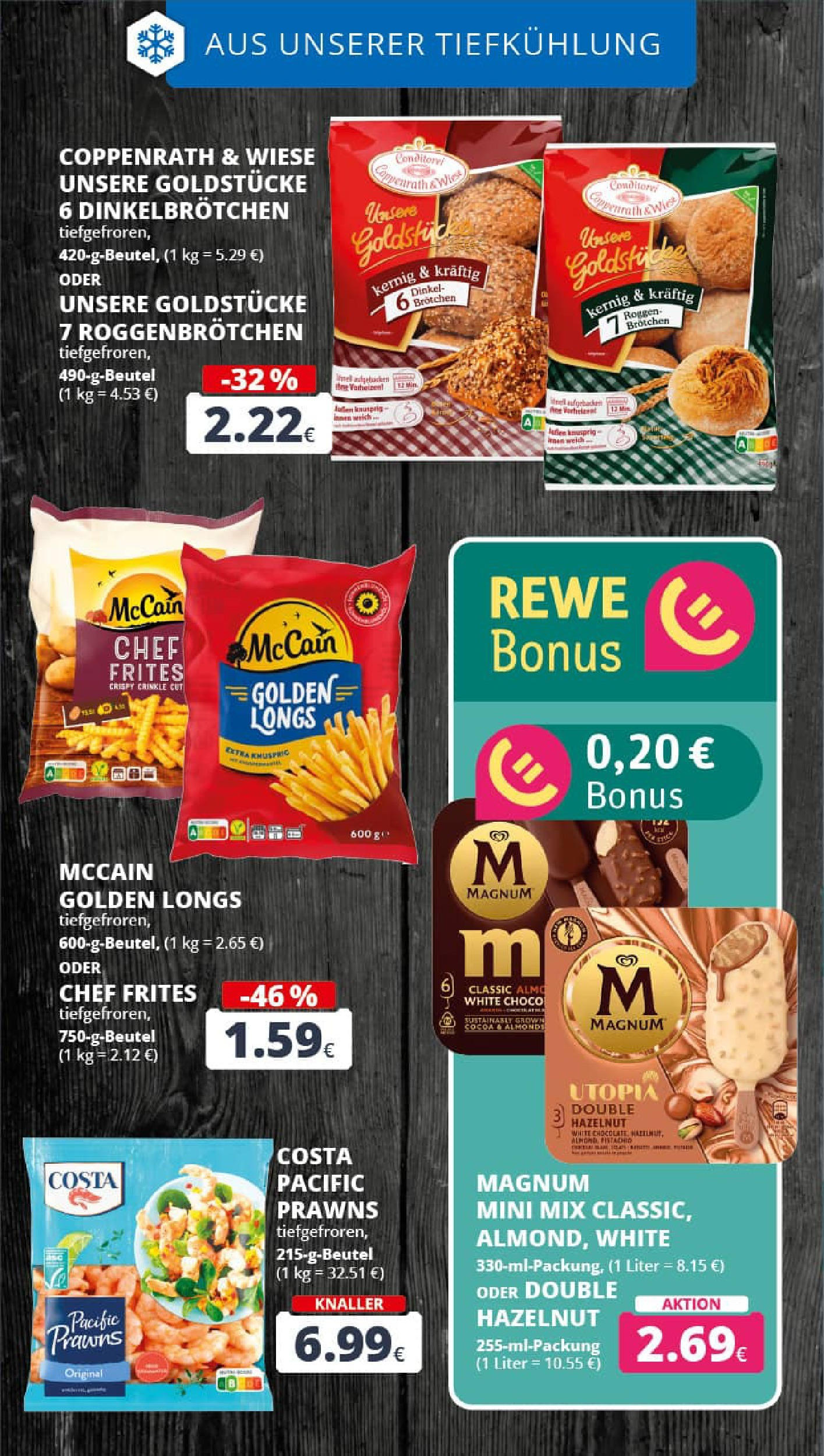 REWE Prospekt ab 27.07.2025 zum Blättern » Angebote | Seite: 16 | Produkte: McCain REWE Prospekt ab 27.07.2025 zum Blättern » Angebote | Seite: 16 | Produkte: McCain