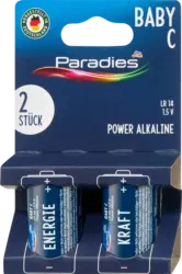 Paradies Batterien Baby C Power Alkaline
