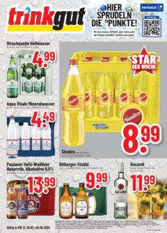 Trinkgut prospekt Wiesloch	 gültig ab dem 27.07.2025
