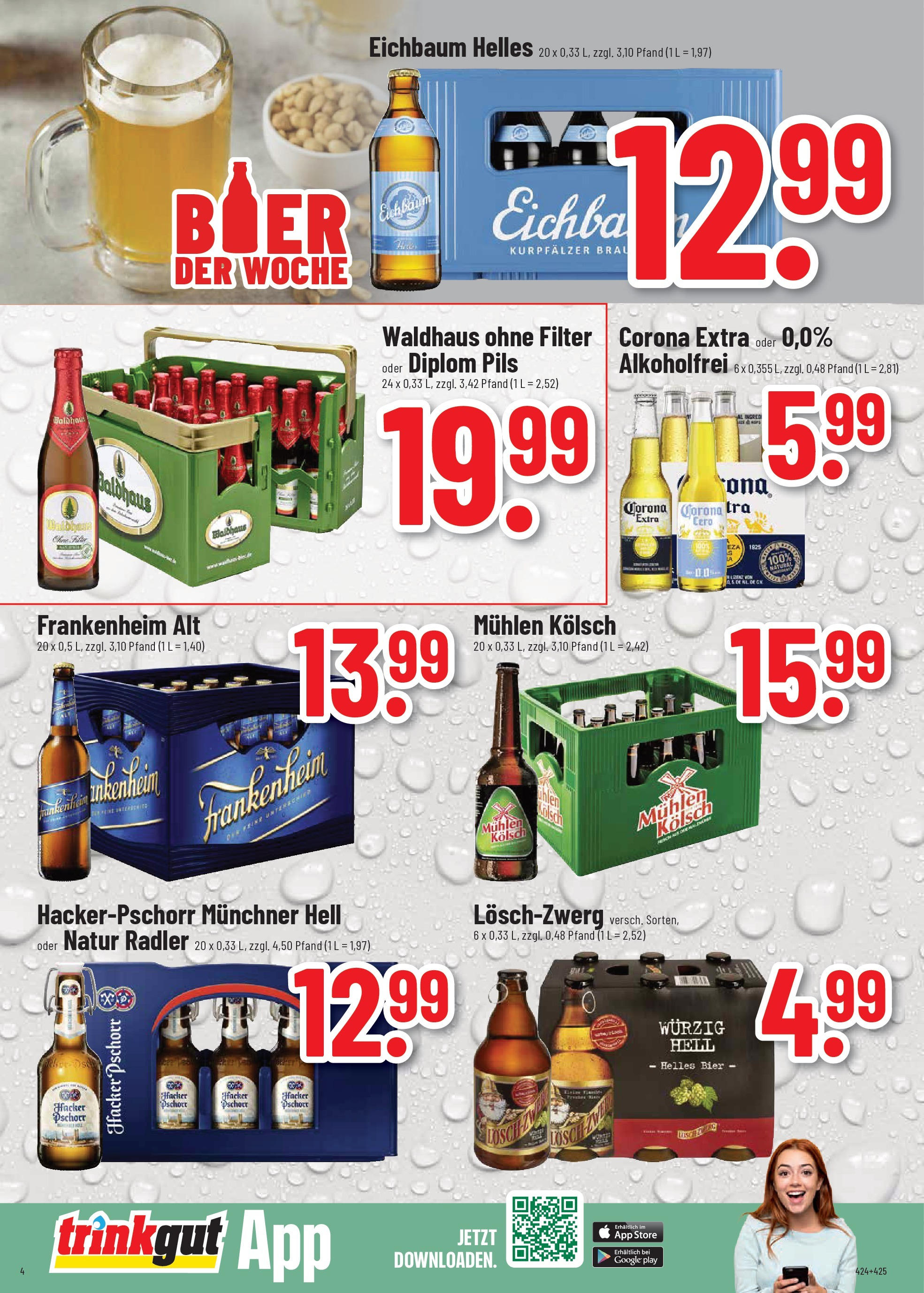 Trinkgut prospekt Worms (ab 27.07.2025) » Angebote ab Montag | Seite: 4 Trinkgut prospekt Worms (ab 27.07.2025) » Angebote online | Seite: 4