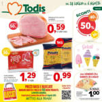Todis Sconti 30%40%50% - al 06.08.2025