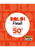 Ricci Casa Saldi finali! Sconti fino al 50% - al 03.08.2025