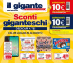 Il Gigante Sconti giganteschi - al 06.08.2025