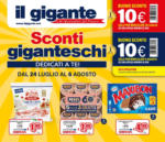 Il Gigante Sconti giganteschi - al 06.08.2025