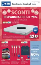 JYSK Sconti risparmia fino al 70% - al 16.08.2025