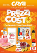 Crai Prezzi al costo - al 06.08.2025