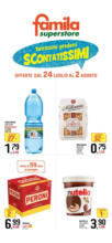 Famila Superstore Tantissimi prodotti scontatissimi - al 02.08.2025