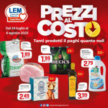Prezzi al costo
