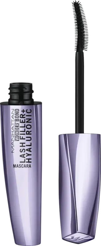 MANHATTAN Cosmetics Mascara Wonder'Bond Lash Filler & Hyaluronic 001 Black