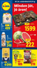 Lidl újság érvényessége 2025.07.30-ig