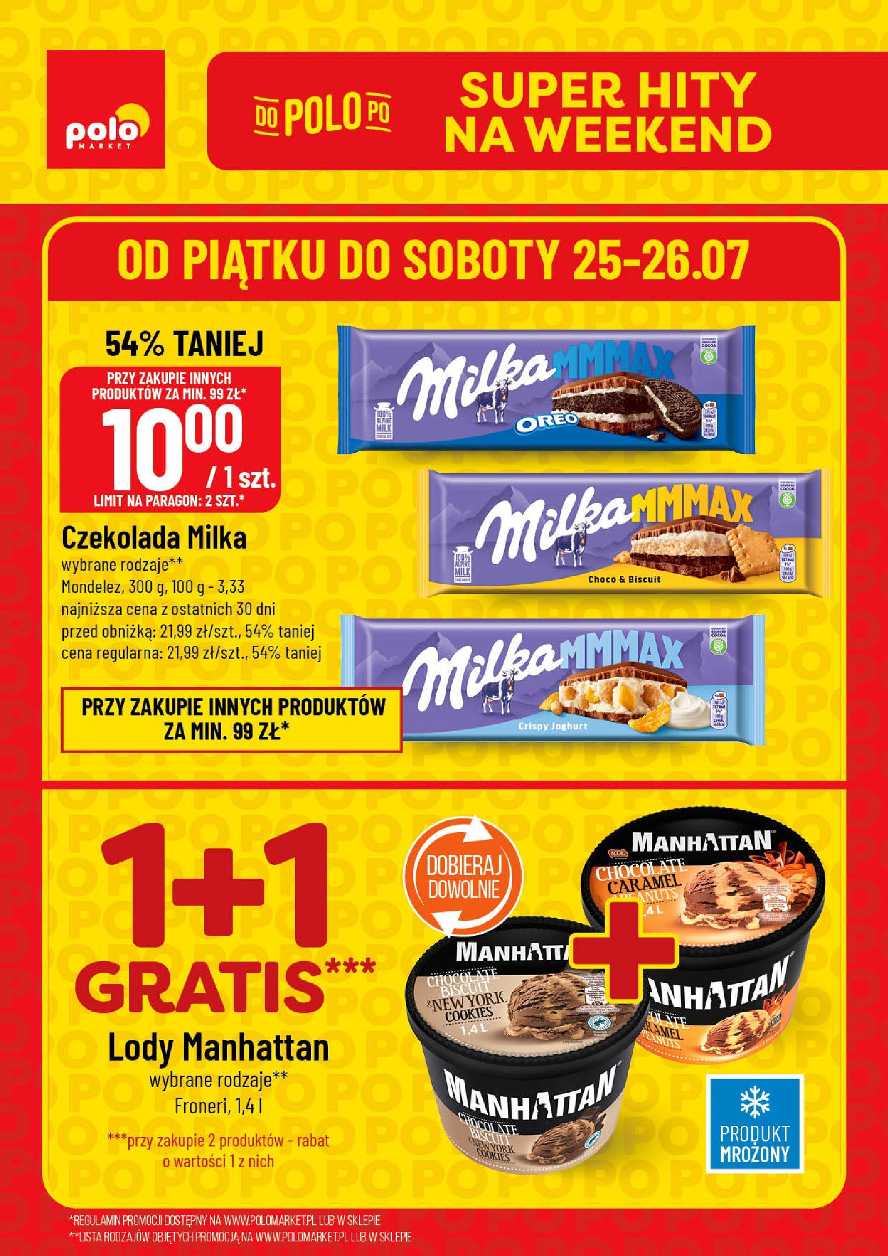 POLOmarket gazetka promocyjna (24.07.2025) - Nowa ulotka - Numer strony 1