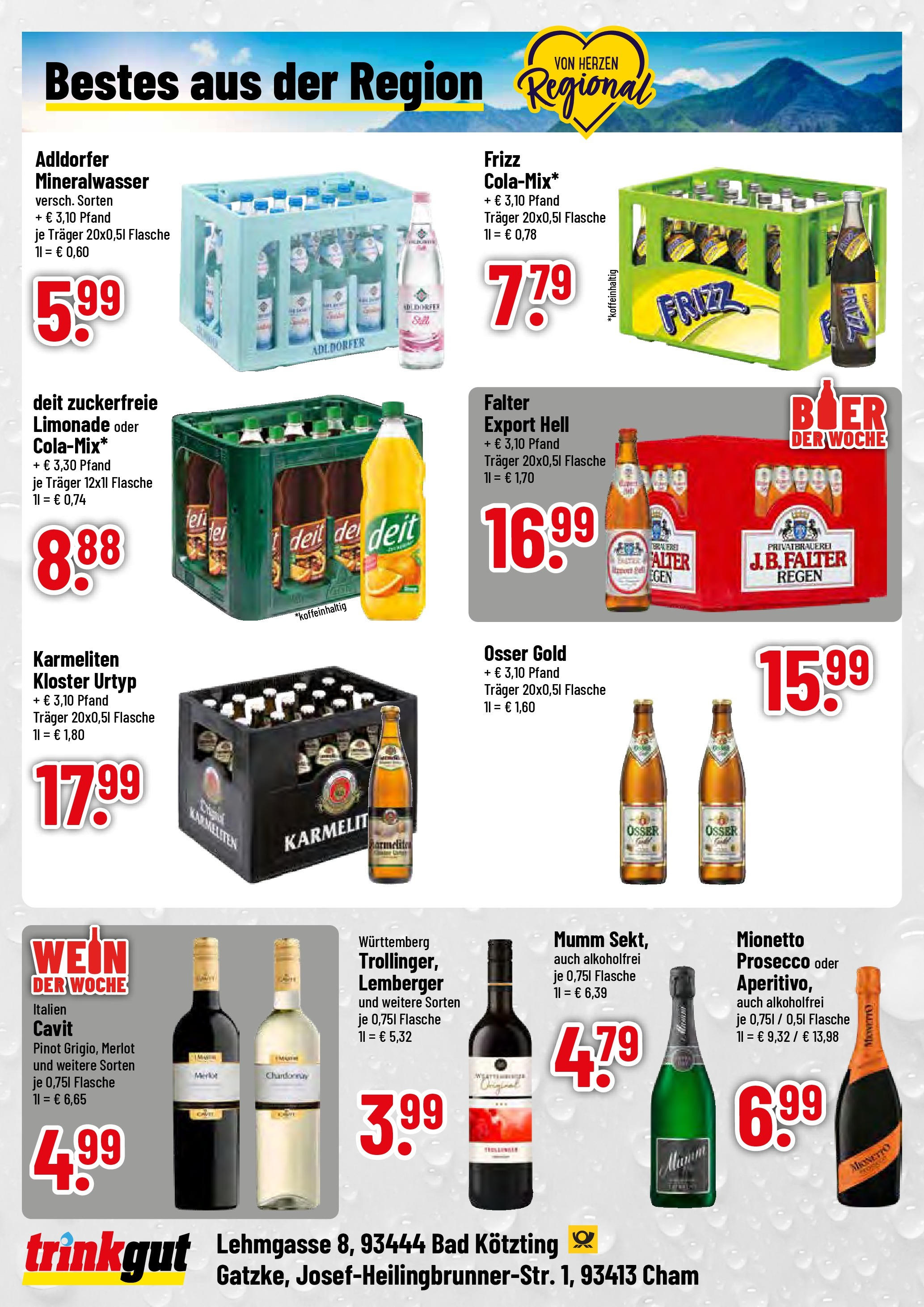Trinkgut prospekt Cham	 (ab 27.07.2025) » Angebote online | Seite: 4