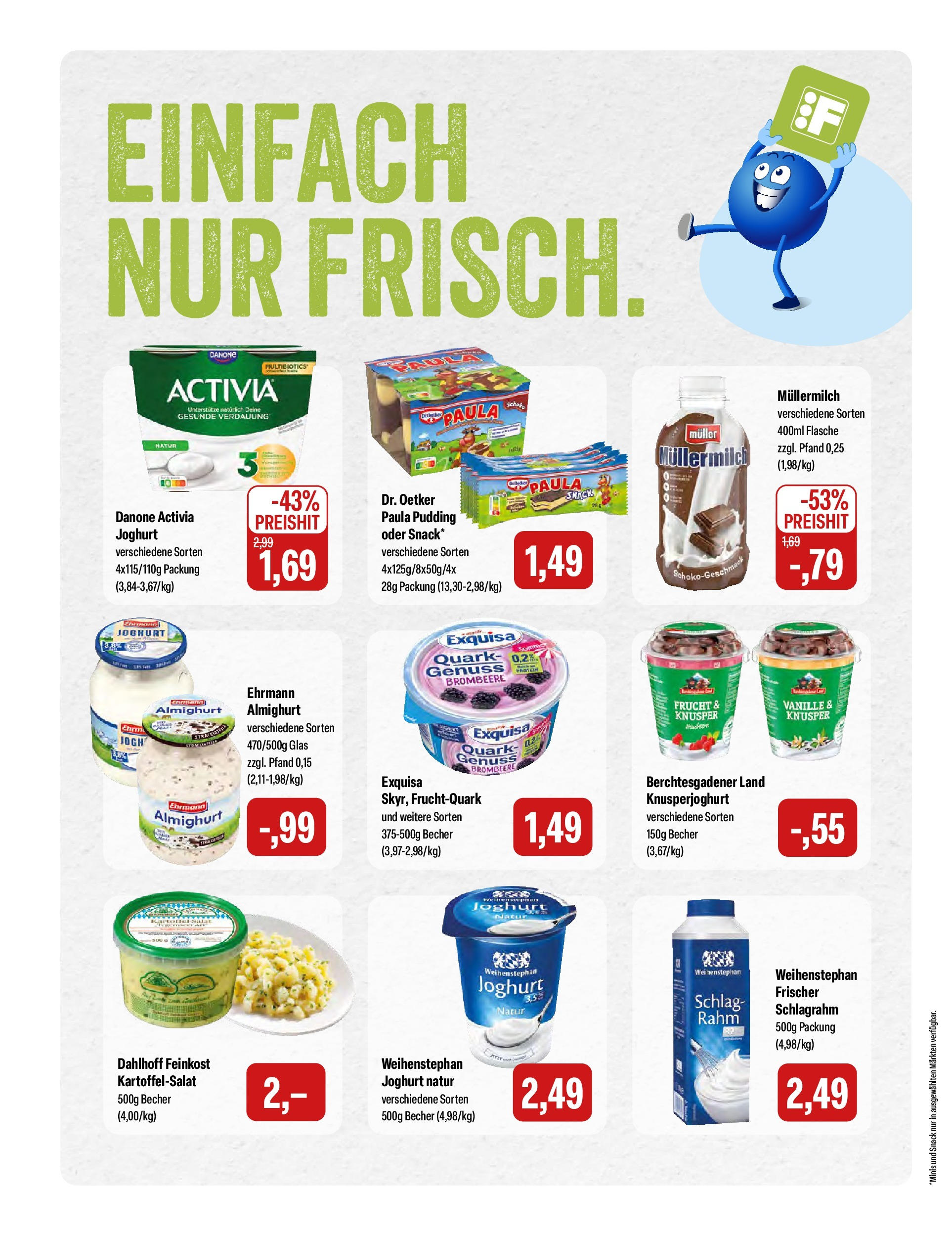 Feneberg Angebote (ab 31.07.2025) zum Blättern | Seite: 6 | Produkte: Danone activia, Quark, Pudding, Müllermilch Feneberg Angebote (ab 31.07.2025) zum Blättern | Seite: 6 | Produkte: Danone activia, Quark, Pudding, Müllermilch