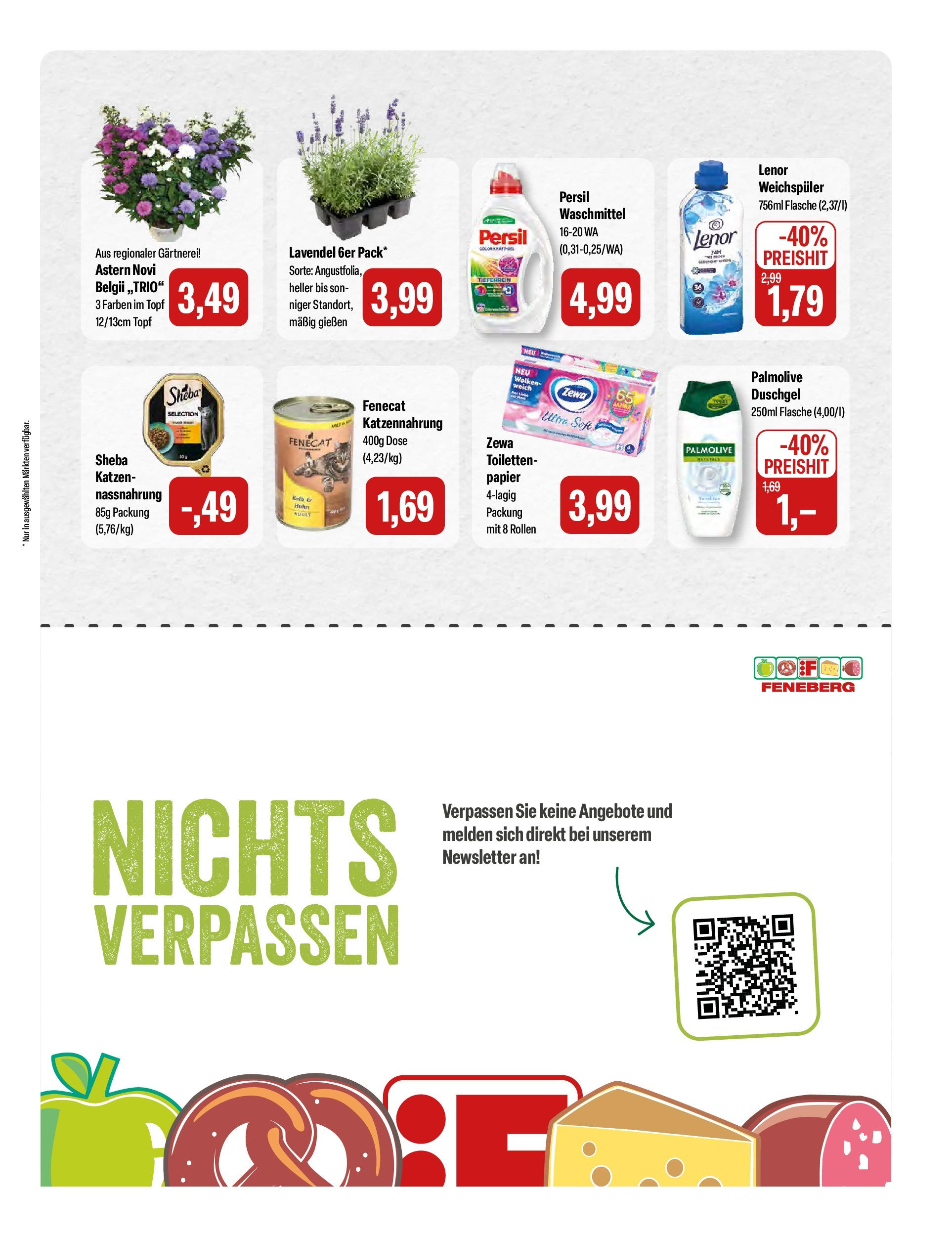 Feneberg Angebote (ab 31.07.2025) zum Blättern | Seite: 15 | Produkte: Sheba, Zewa, Lavendel, Persil Feneberg Angebote (ab 31.07.2025) zum Blättern | Seite: 15 | Produkte: Sheba, Zewa, Lavendel, Persil