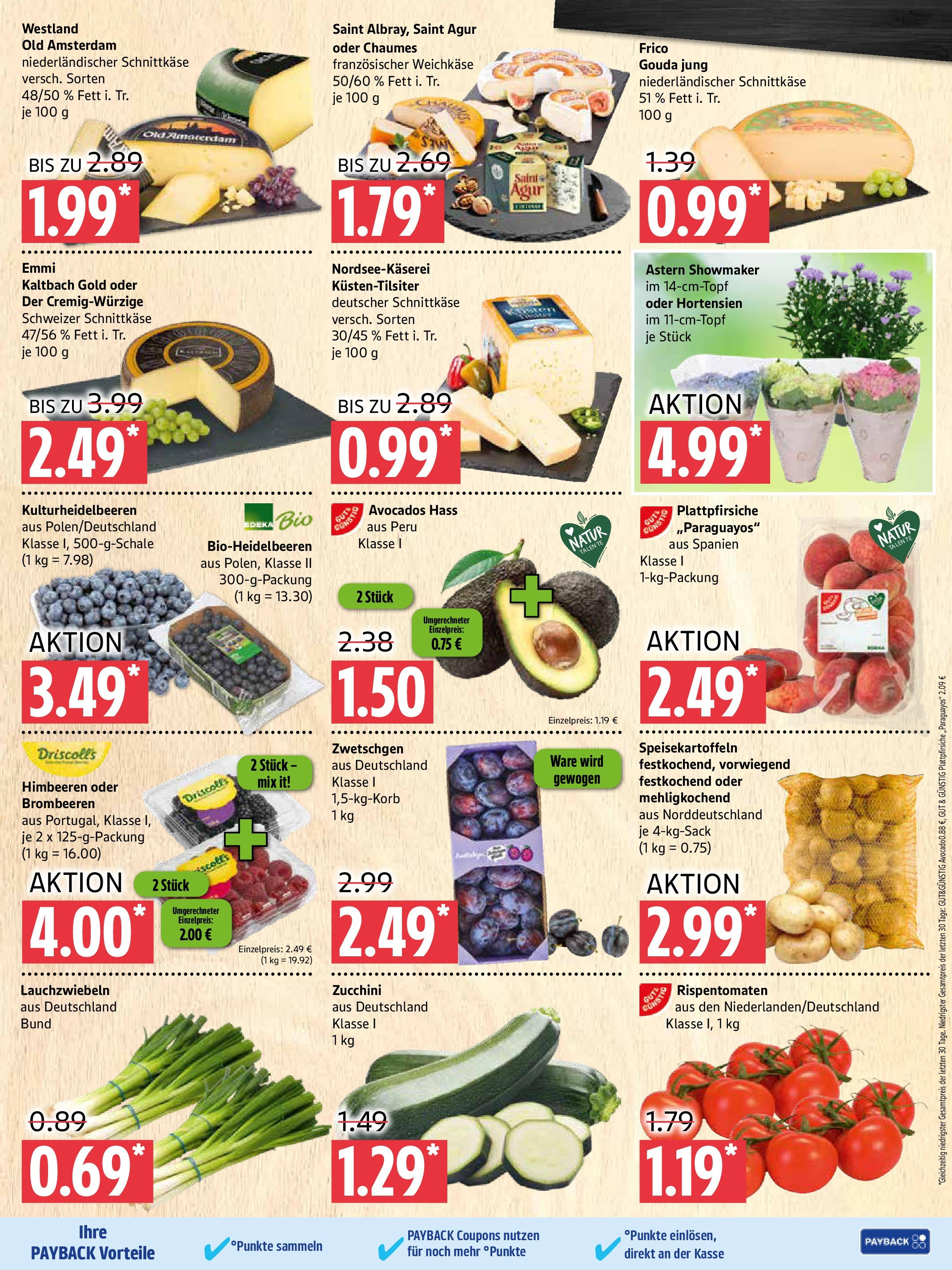 Marktkauf Prospekt Prenzlau (ab 28.07.2025) » Angebote ab Montag | Seite: 3 | Produkte: Himbeeren, Gouda, Zwetschgen, Zucchini Marktkauf Prospekt Prenzlau (ab 28.07.2025) » Angebote online | Seite: 3 | Produkte: Himbeeren, Gouda, Zwetschgen, Zucchini