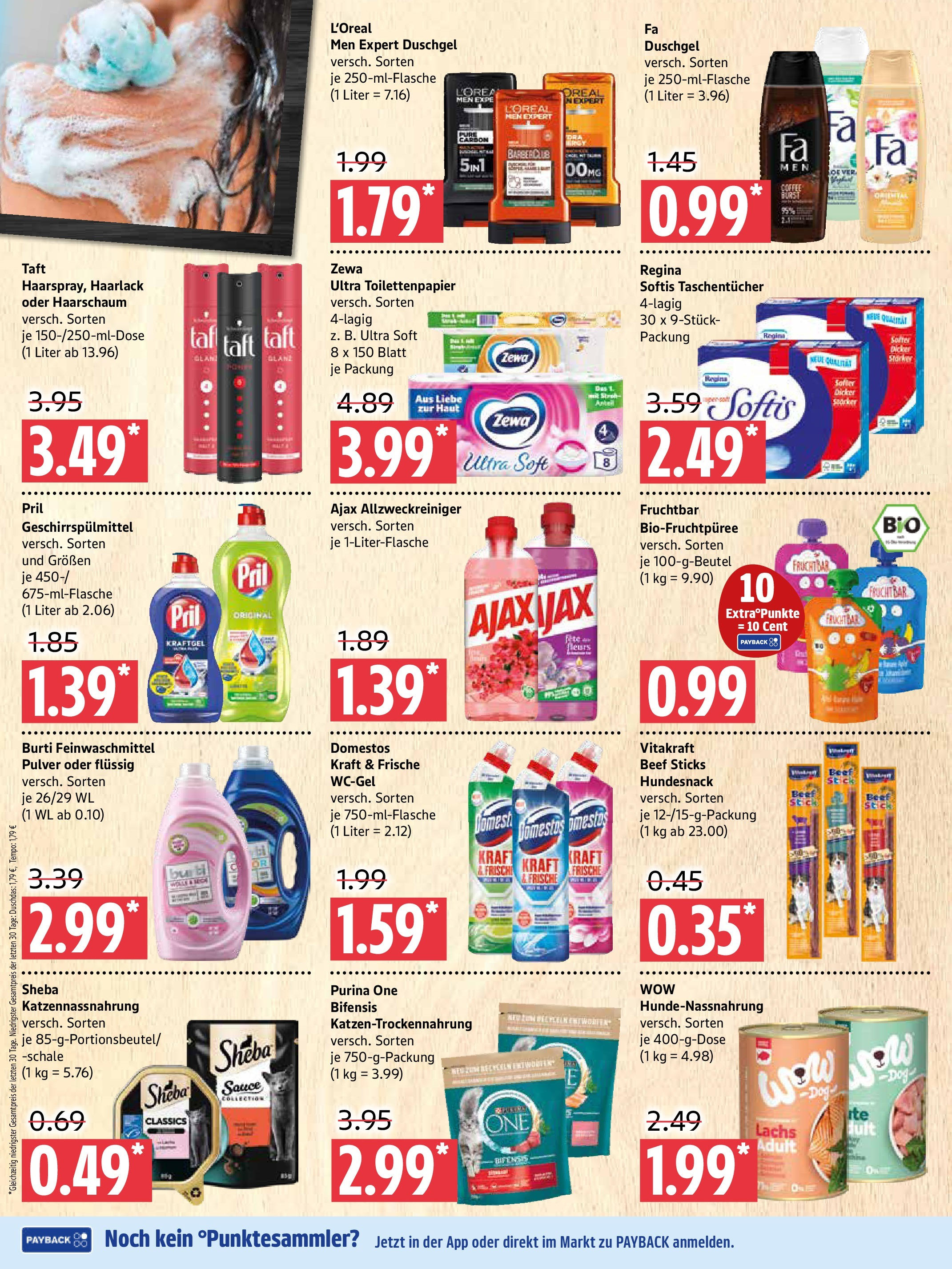 Marktkauf Prospekt Prenzlau (ab 28.07.2025) » Angebote ab Montag | Seite: 8 | Produkte: Sheba, Zewa, Lachs, Duschdas Marktkauf Prospekt Prenzlau (ab 28.07.2025) » Angebote online | Seite: 8 | Produkte: Sheba, Zewa, Lachs, Duschdas