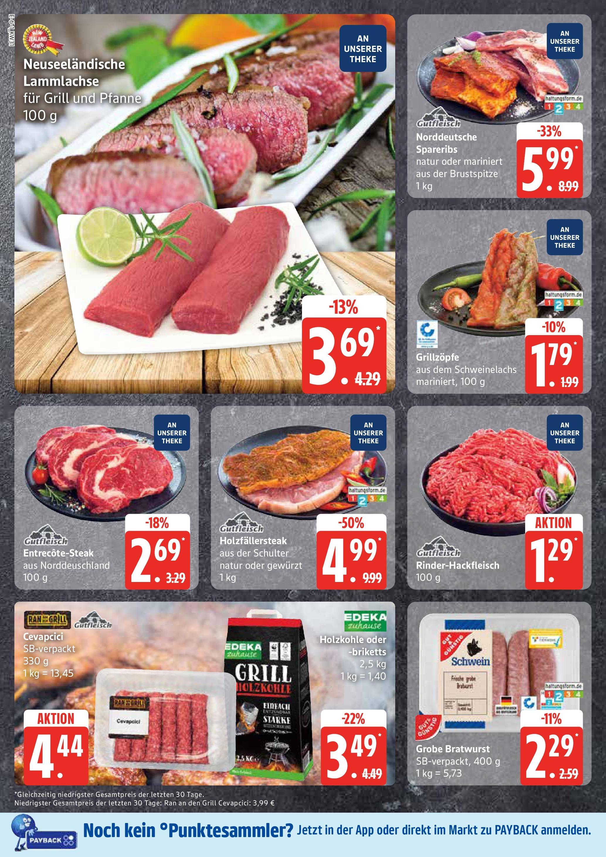 Edeka prospekt Seevetal (ab 27.07.2025) » Angebote Online | Seite: 10 | Produkte: Grill, Bratwurst, Cevapcici, Steak Edeka prospekt Seevetal (ab 27.07.2025) » Angebote Online | Seite: 10 | Produkte: Grill, Bratwurst, Cevapcici, Steak