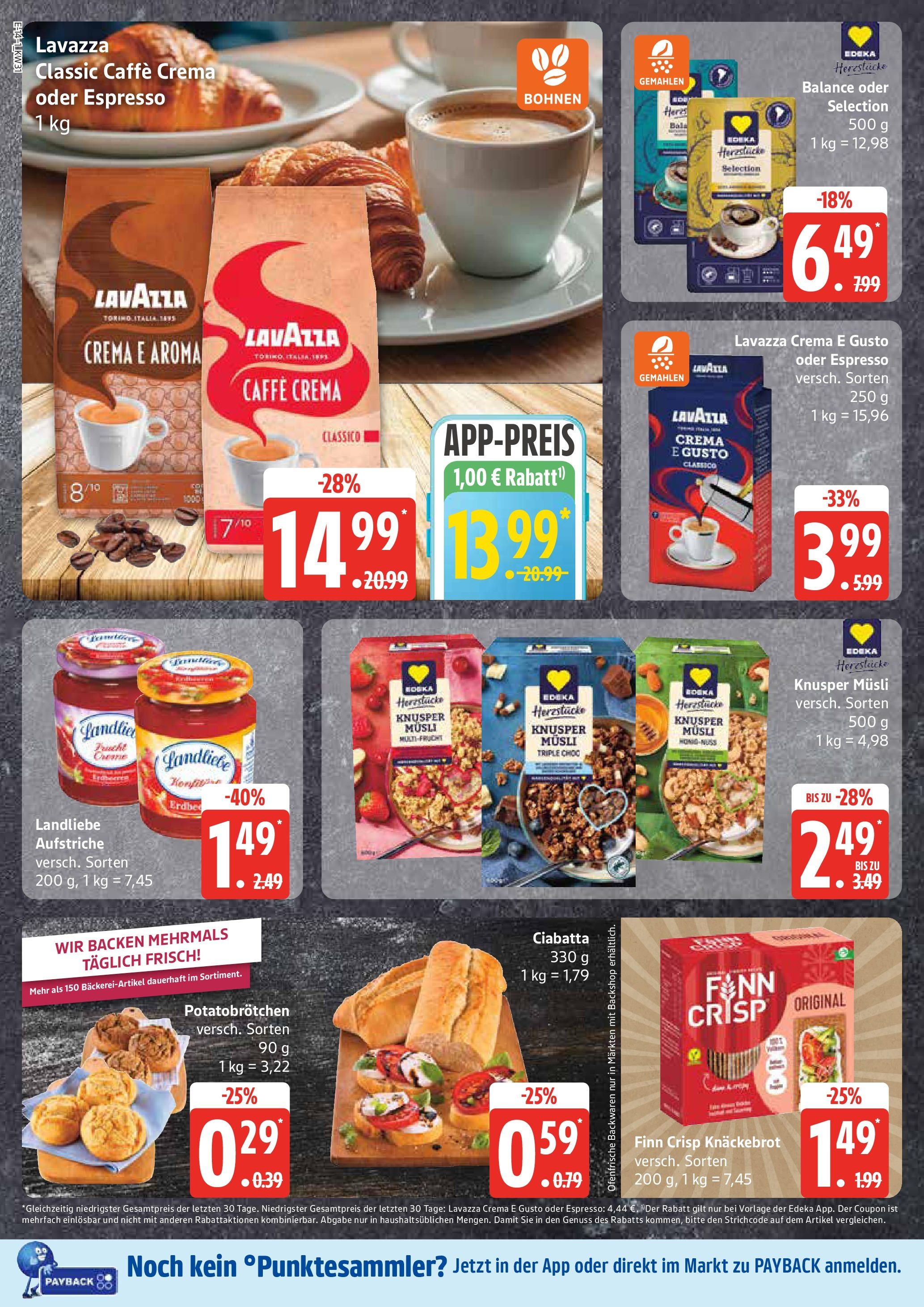 Marktkauf Prospekt Mölln (ab 28.07.2025) » Angebote ab Montag | Seite: 18 | Produkte: Musli, Lavazza, Ofenfrische, Erdbeeren Marktkauf Prospekt Mölln (ab 28.07.2025) » Angebote online | Seite: 18 | Produkte: Musli, Lavazza, Ofenfrische, Erdbeeren