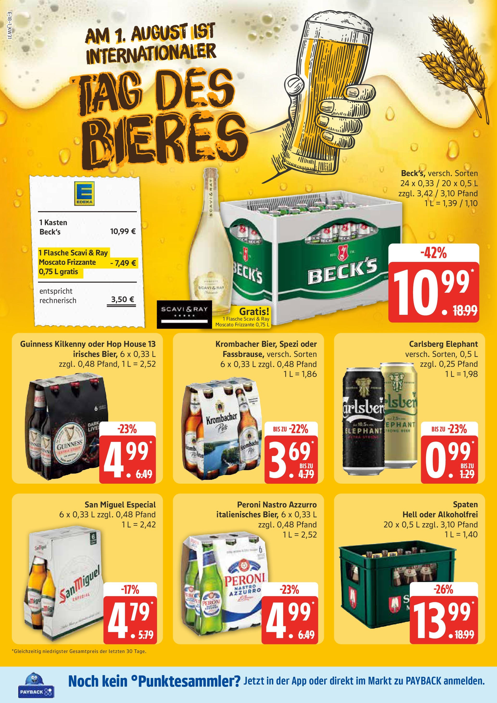 Marktkauf Prospekt Mölln (ab 28.07.2025) » Angebote ab Montag | Seite: 22 | Produkte: Carlsberg, Krombacher Marktkauf Prospekt Mölln (ab 28.07.2025) » Angebote online | Seite: 22 | Produkte: Carlsberg, Krombacher