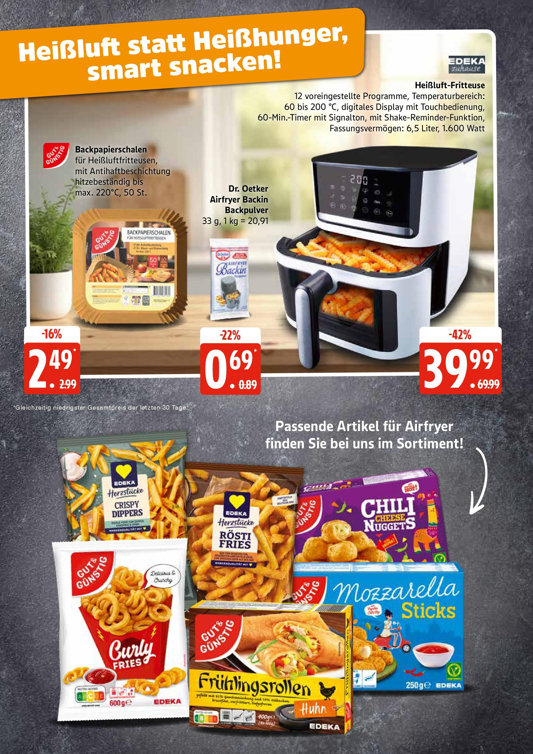 Marktkauf Prospekt Mölln (ab 28.07.2025) » Angebote ab Montag | Seite: 34 | Produkte: Mozzarella, Chili, Heißluftfritteuse Marktkauf Prospekt Mölln (ab 28.07.2025) » Angebote online | Seite: 34 | Produkte: Mozzarella, Chili, Heißluftfritteuse
