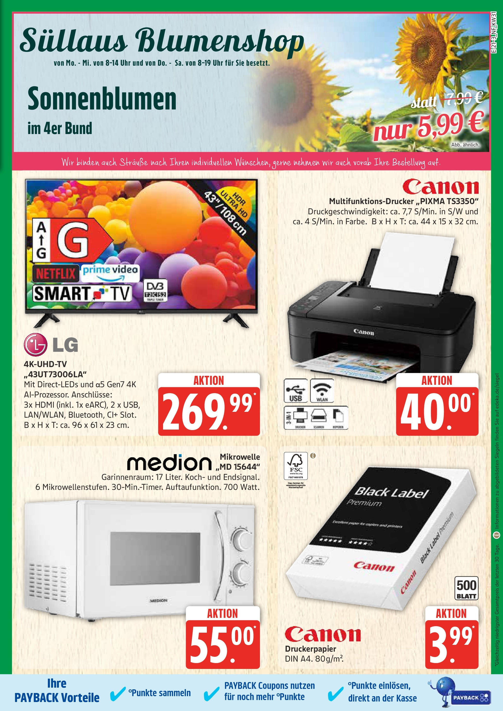 Marktkauf Prospekt Mölln (ab 28.07.2025) » Angebote ab Montag | Seite: 25 | Produkte: LG, Uhr, TV, Video Marktkauf Prospekt Mölln (ab 28.07.2025) » Angebote online | Seite: 25 | Produkte: LG, Uhr, TV, Video