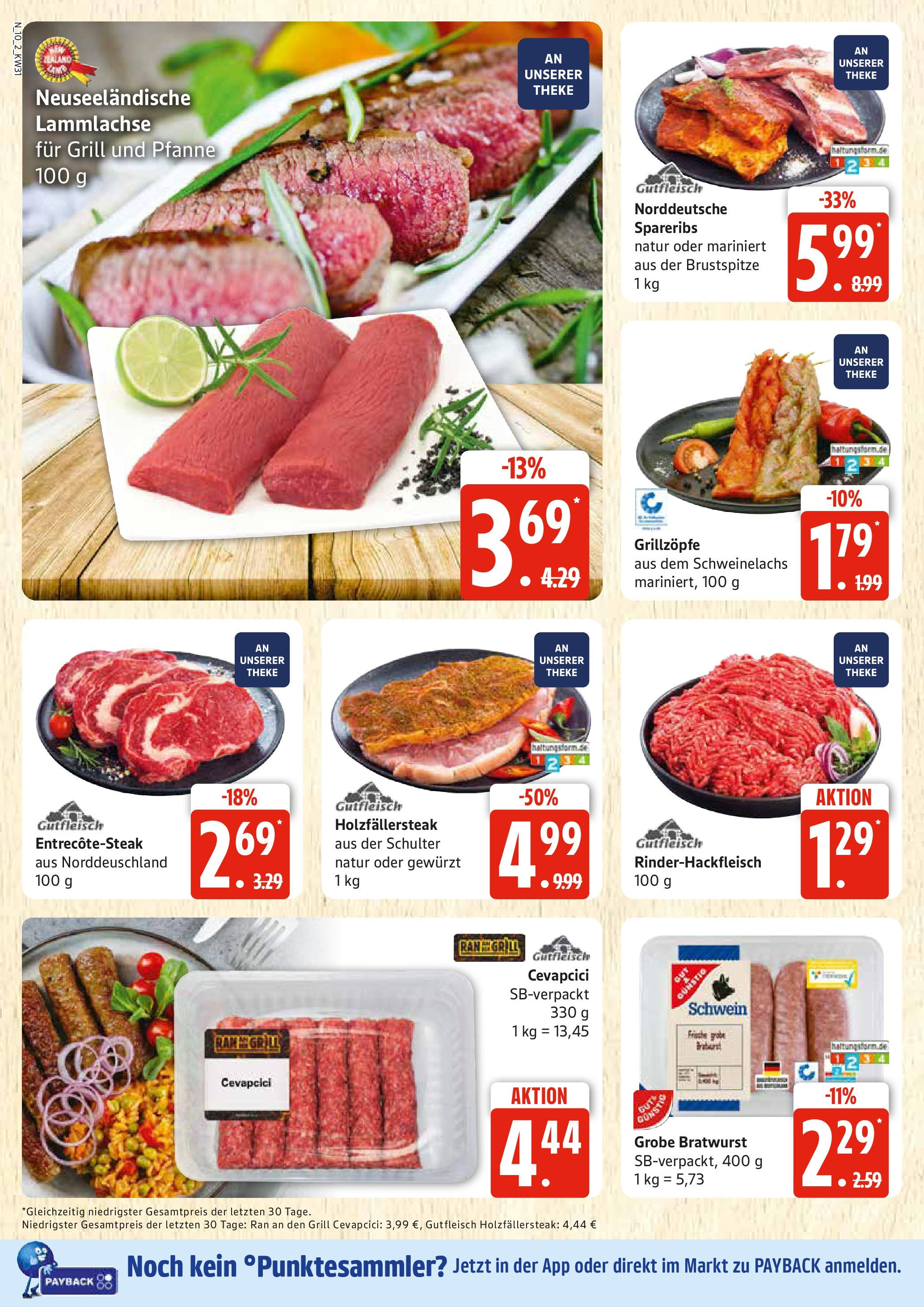 Edeka prospekt Rostock (ab 27.07.2025) » Angebote Online | Seite: 10 | Produkte: Grill, Theke, Bratwurst, Cevapcici Edeka prospekt Rostock (ab 27.07.2025) » Angebote Online | Seite: 10 | Produkte: Grill, Theke, Bratwurst, Cevapcici