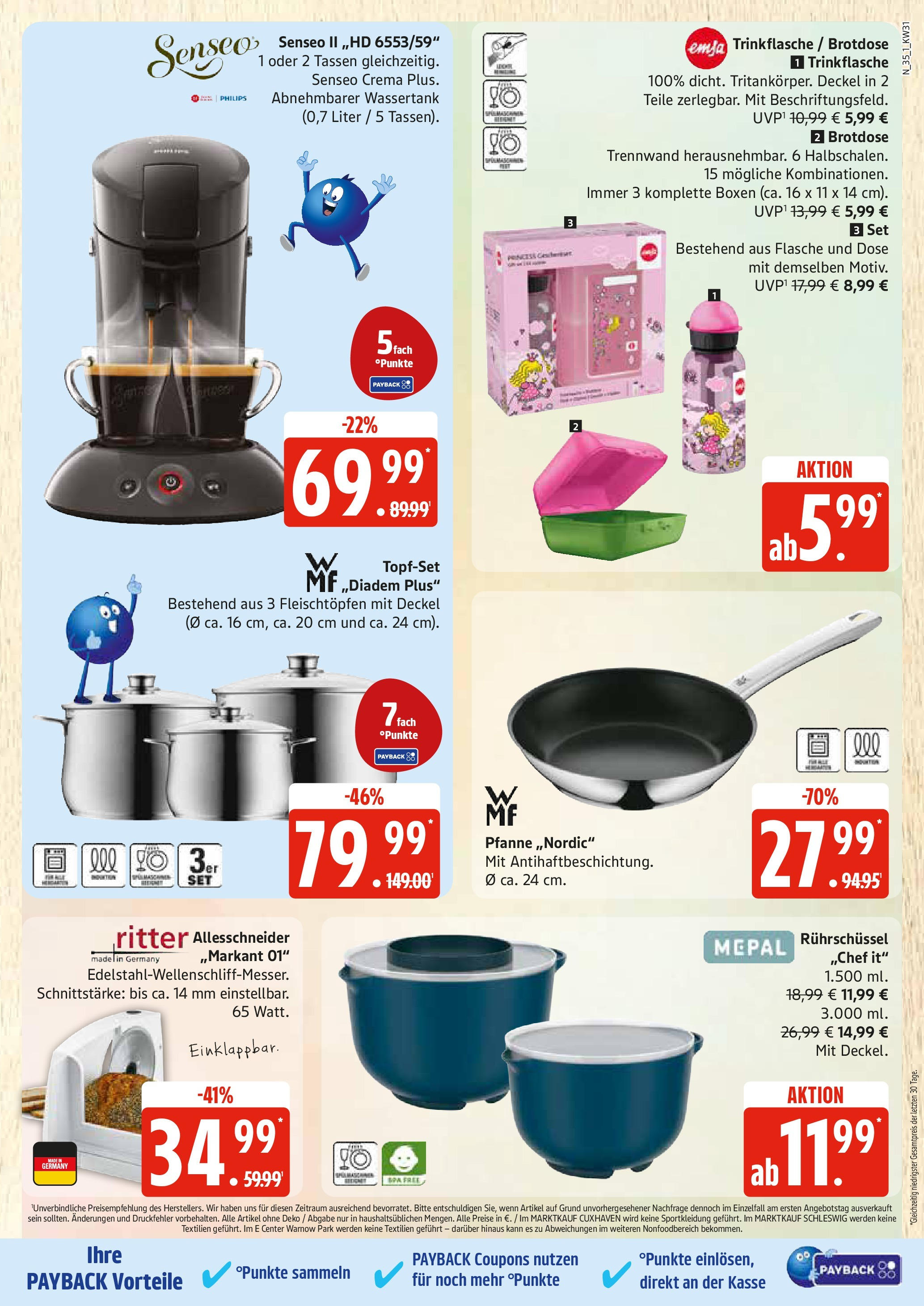 Edeka prospekt Rostock (ab 27.07.2025) » Angebote Online | Seite: 35 | Produkte: Philips, Senseo Edeka prospekt Rostock (ab 27.07.2025) » Angebote Online | Seite: 35 | Produkte: Philips, Senseo