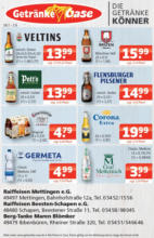 Getränke Oase Getränke Oase: Getränkeangebote - bis 02.08.2025