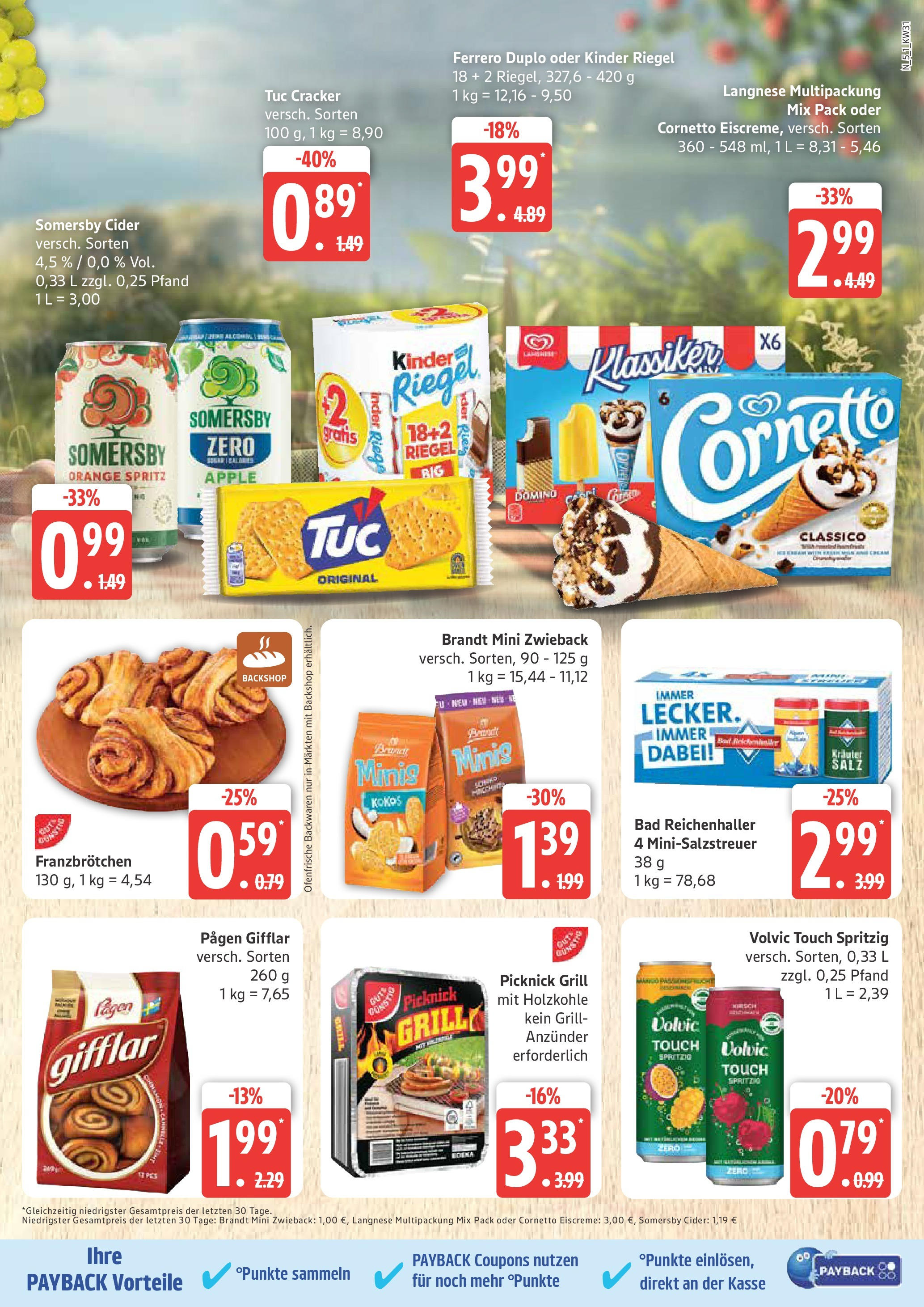 Marktkauf Prospekt Cuxhaven, Buxtehude (ab 28.07.2025) » Angebote ab Montag | Seite: 5 | Produkte: Grill, Ferrero duplo, Volvic touch, Salz Marktkauf Prospekt Cuxhaven, Buxtehude (ab 28.07.2025) » Angebote online | Seite: 5 | Produkte: Grill, Ferrero duplo, Volvic touch, Salz