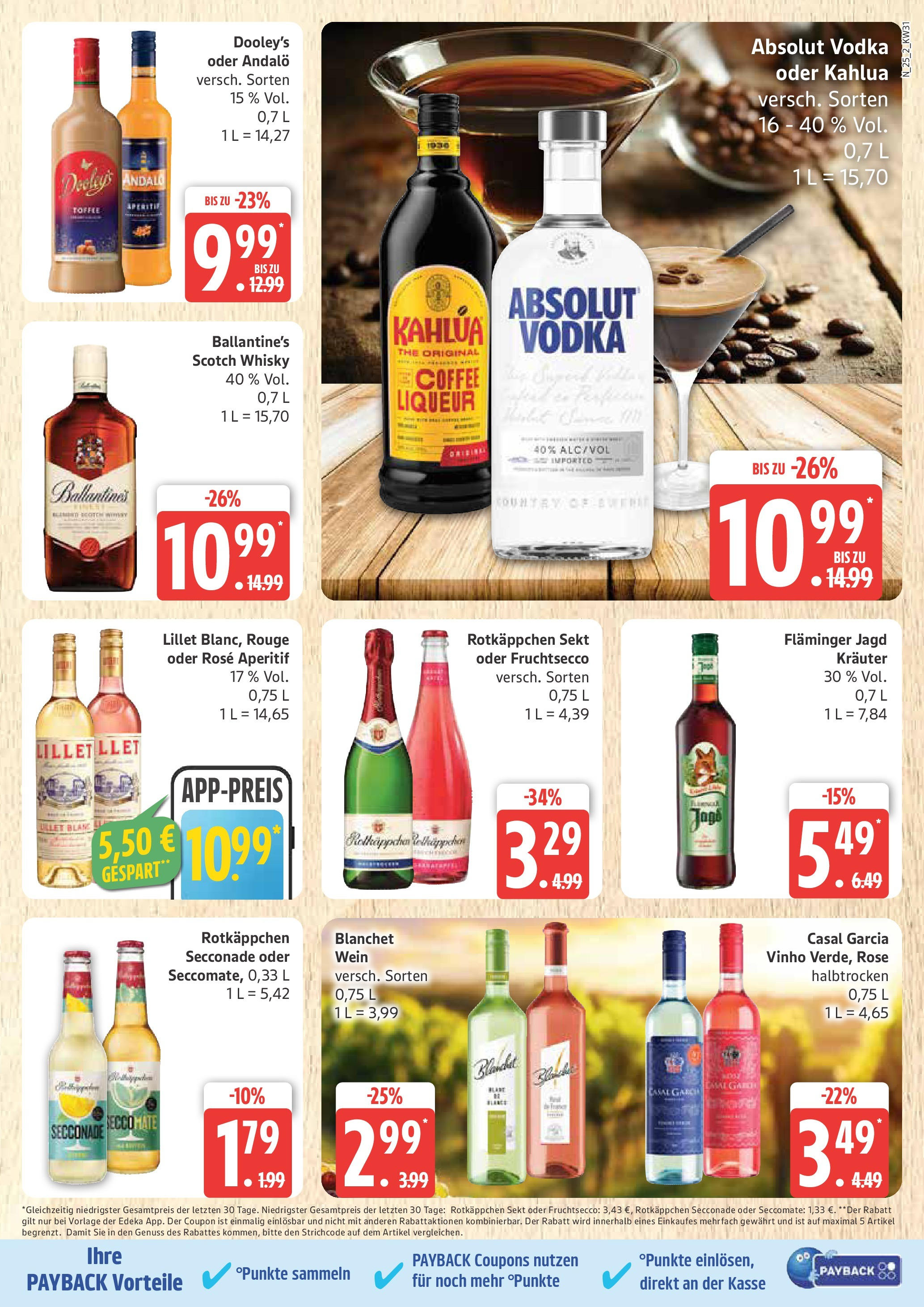 Marktkauf Prospekt Neuenkirchen, Wismar (ab 28.07.2025) » Angebote ab Montag | Seite: 25 | Produkte: Whisky, Sekt, Rouge, Rotkäppchen Marktkauf Prospekt Neuenkirchen, Wismar (ab 28.07.2025) » Angebote online | Seite: 25 | Produkte: Whisky, Sekt, Rouge, Rotkäppchen