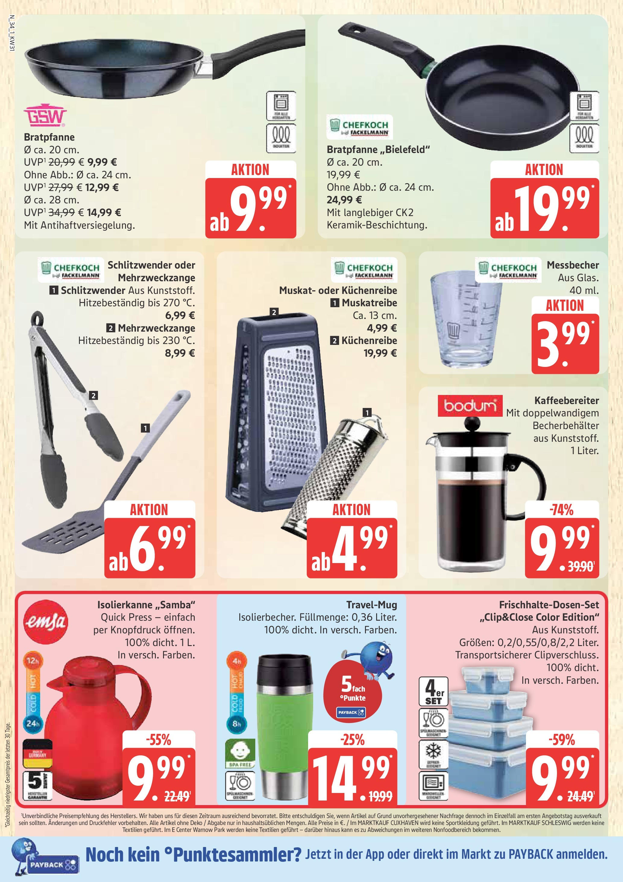 Marktkauf Prospekt Cuxhaven, Buxtehude (ab 28.07.2025) » Angebote ab Montag | Seite: 34 Marktkauf Prospekt Cuxhaven, Buxtehude (ab 28.07.2025) » Angebote online | Seite: 34