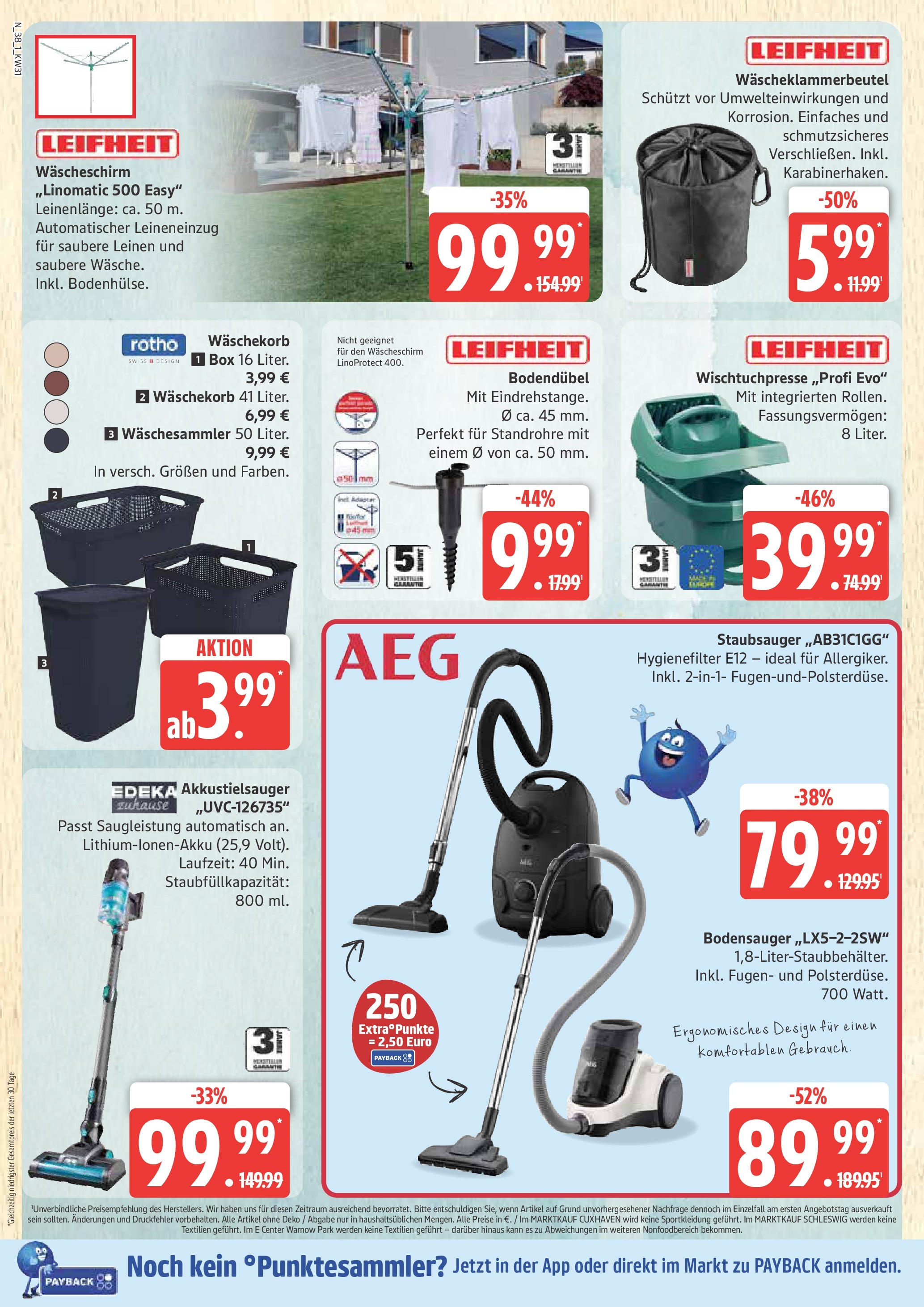 Marktkauf Prospekt Cuxhaven, Buxtehude (ab 28.07.2025) » Angebote ab Montag | Seite: 38 | Produkte: Adapter, Staubsauger, Box Marktkauf Prospekt Cuxhaven, Buxtehude (ab 28.07.2025) » Angebote online | Seite: 38 | Produkte: Adapter, Staubsauger, Box