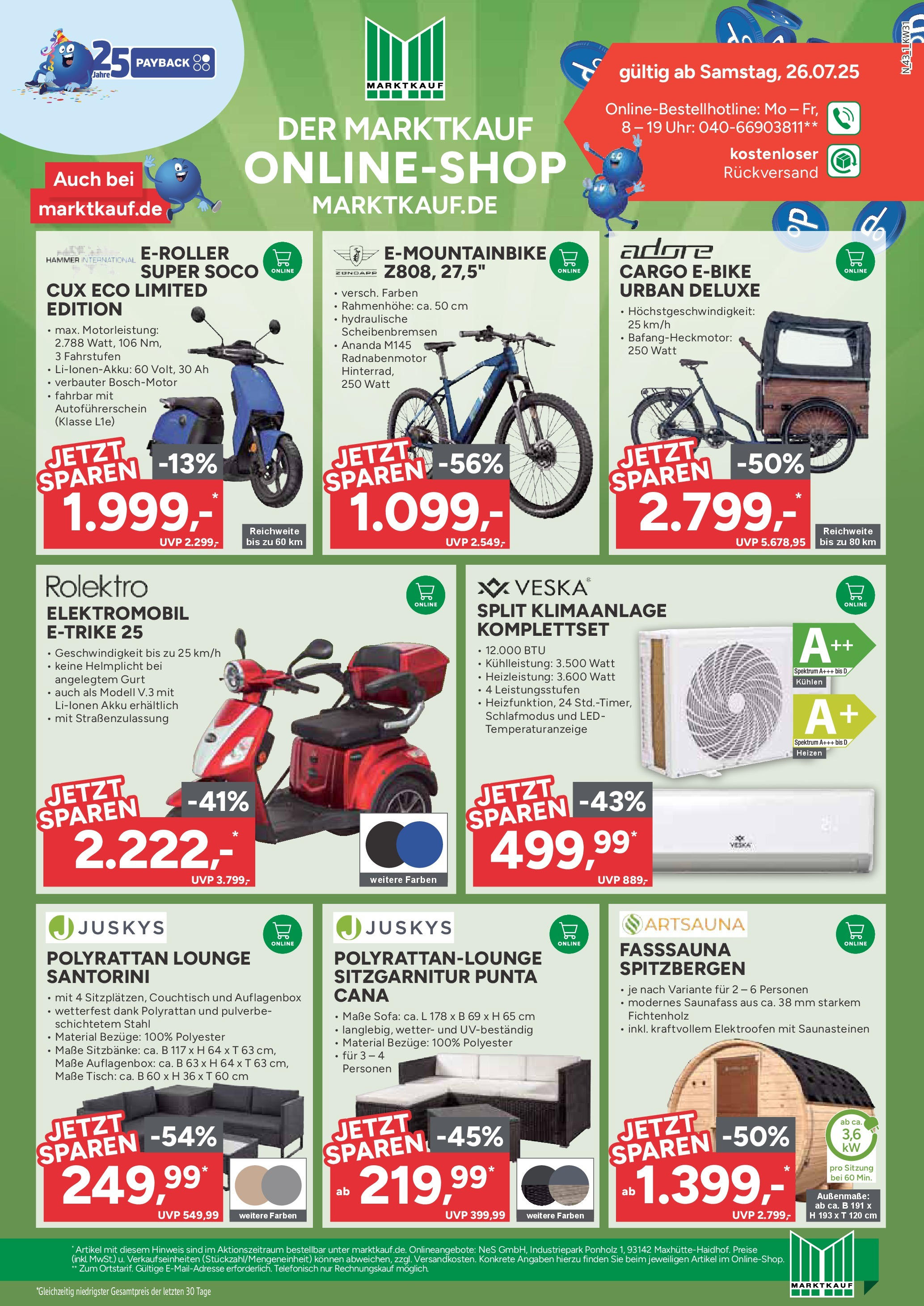 Marktkauf Prospekt Cuxhaven, Buxtehude (ab 28.07.2025) » Angebote ab Montag | Seite: 43 | Produkte: Sitzgarnitur, Sofa, Tisch, Uhr Marktkauf Prospekt Cuxhaven, Buxtehude (ab 28.07.2025) » Angebote online | Seite: 43 | Produkte: Sitzgarnitur, Sofa, Tisch, Uhr