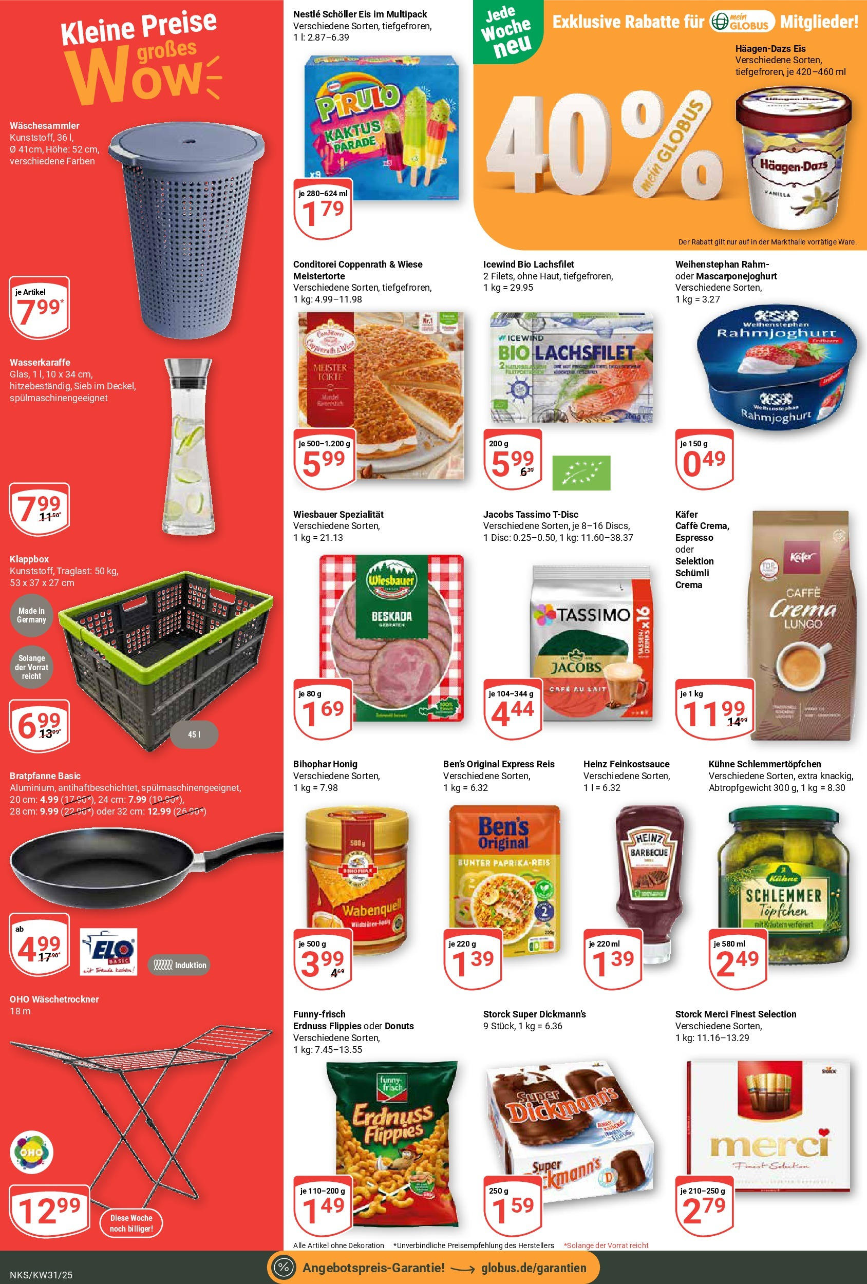 Globus prospekt Neunkirchen (ab 28.07.2025) » Angebote ab Montag | Seite: 4 | Produkte: Merci, Donuts, Tassimo, Eis Globus prospekt Neunkirchen (ab 28.07.2025) » Angebote online | Seite: 4 | Produkte: Merci, Donuts, Tassimo, Eis