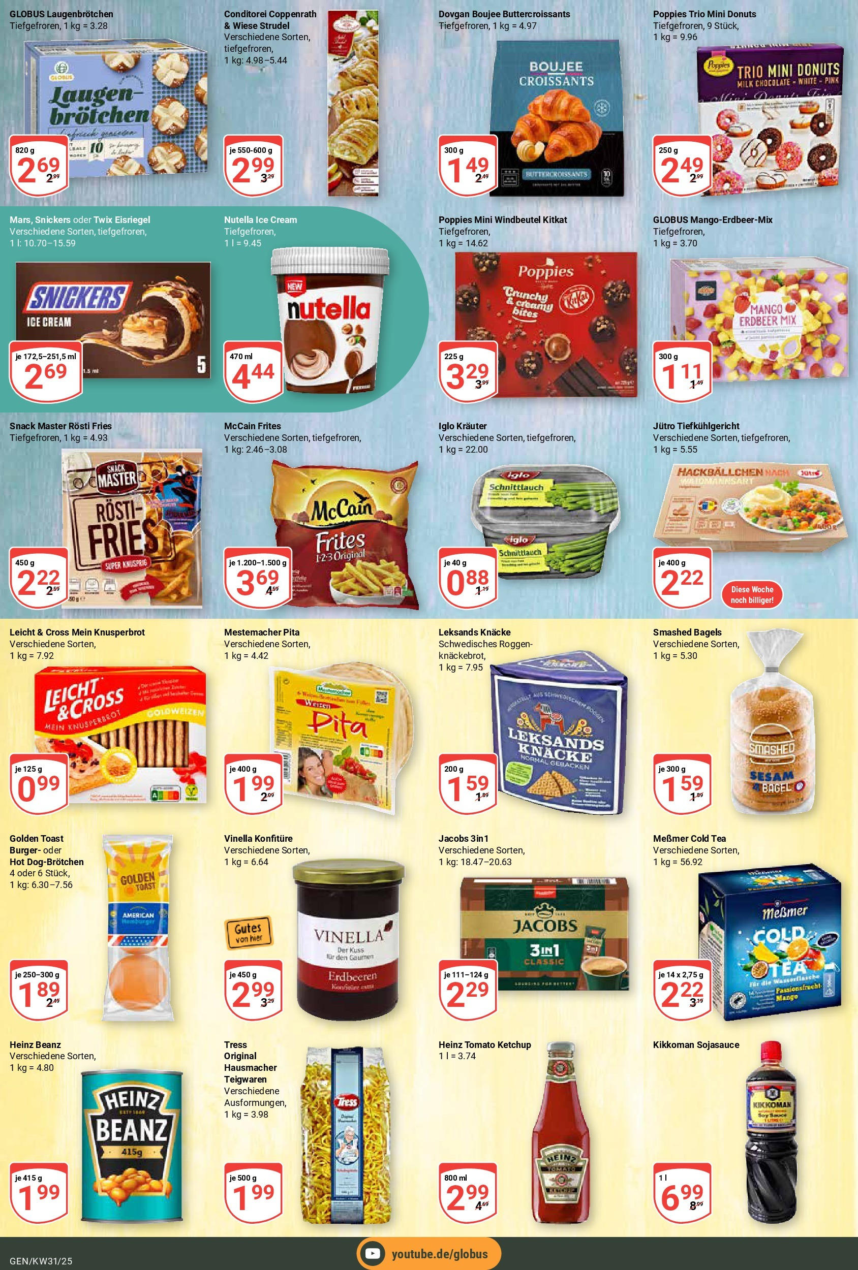 Globus prospekt Gensingen (ab 28.07.2025) » Angebote ab Montag | Seite: 12 | Produkte: McCain, Snickers, Erdbeeren, Ketchup Globus prospekt Gensingen (ab 28.07.2025) » Angebote online | Seite: 12 | Produkte: McCain, Snickers, Erdbeeren, Ketchup