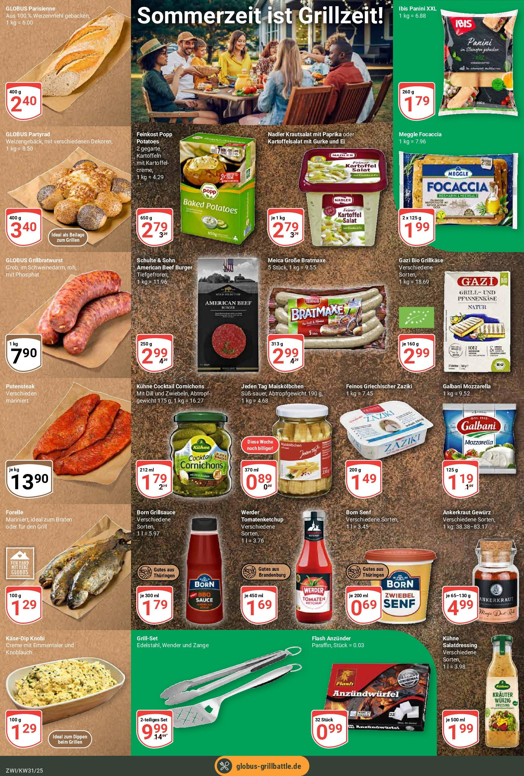 Globus prospekt Zwickau (ab 28.07.2025) » Angebote ab Montag | Seite: 19 | Produkte: Grill, Creme, Kartoffeln, Paprika Globus prospekt Zwickau (ab 28.07.2025) » Angebote online | Seite: 19 | Produkte: Grill, Creme, Kartoffeln, Paprika